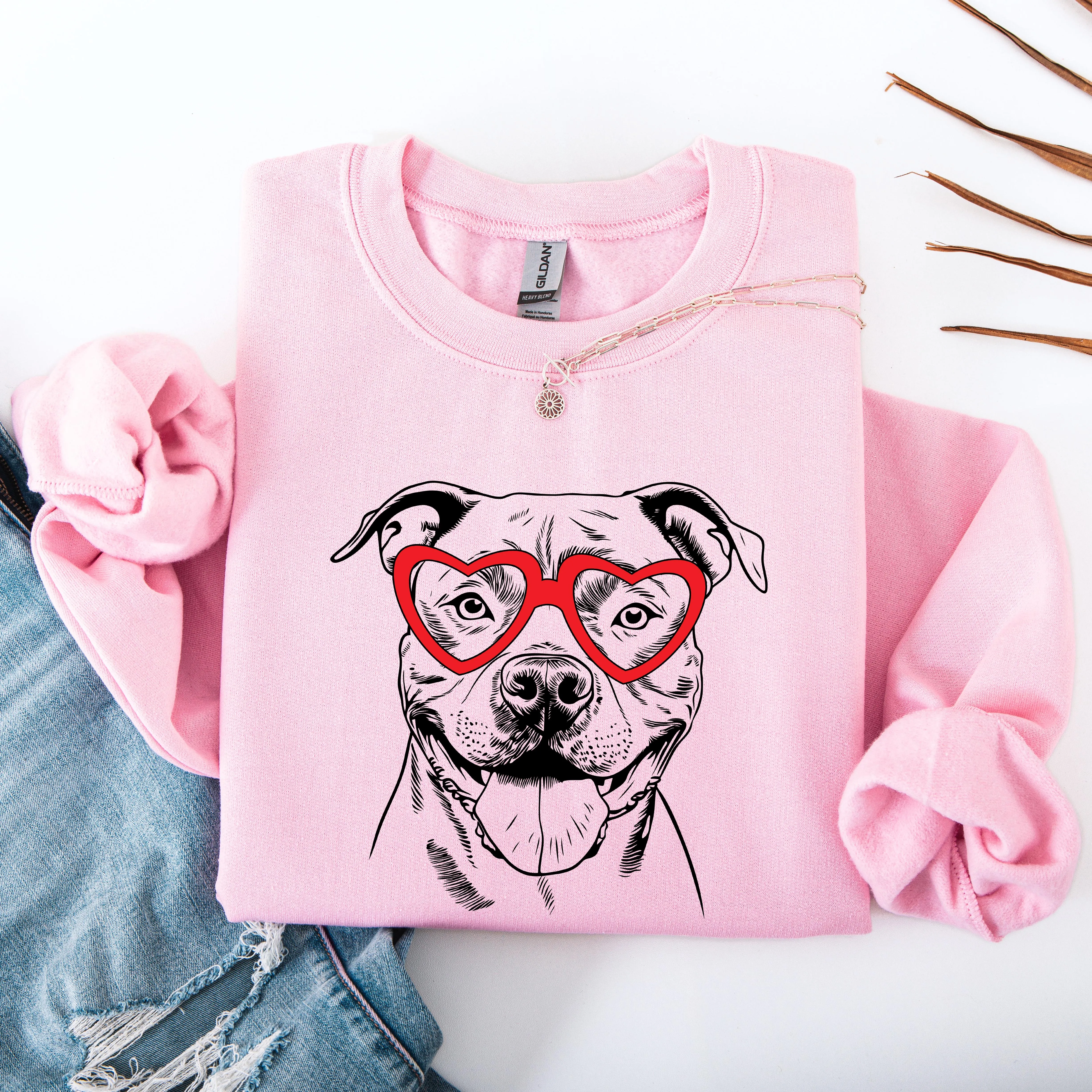 Pitbull, Dog Lover Apparel, Pet, Dog Breed, Cute Sweatshirt sold by Refinery Number One product image thumbnail 2