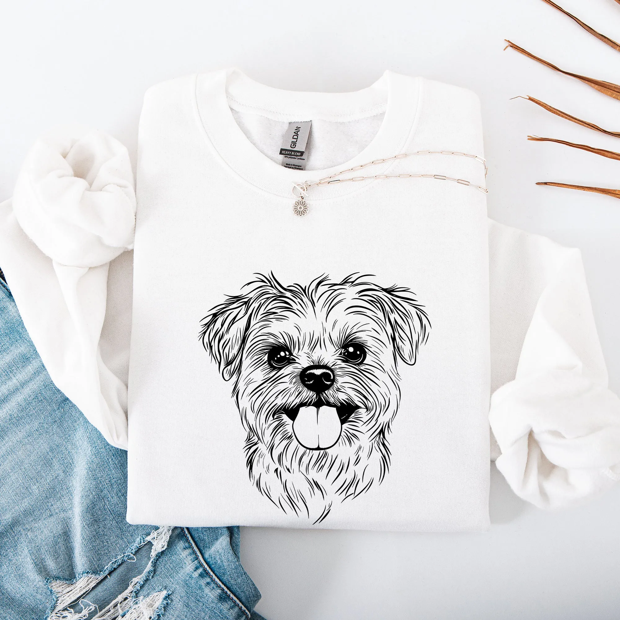Maltese, Dog Lover Apparel, Pet, Dog Breed, Cute Sweatshirt sold by Refinery Number One product image thumbnail 4