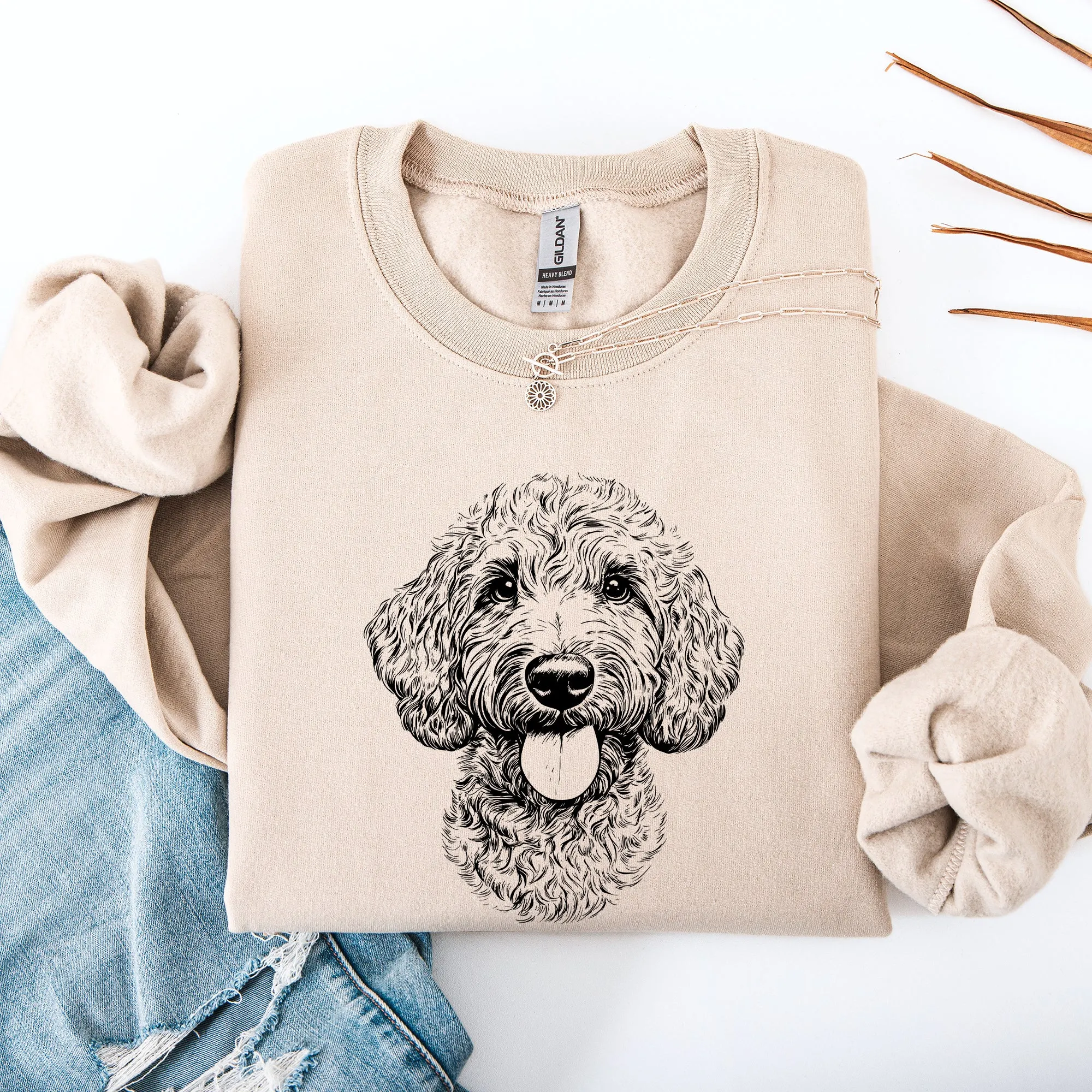 Labradoodle, Dog Lover Apparel, Pet, Dog Breed, Cute Sweatshirt sold by Refinery Number One product image thumbnail 3