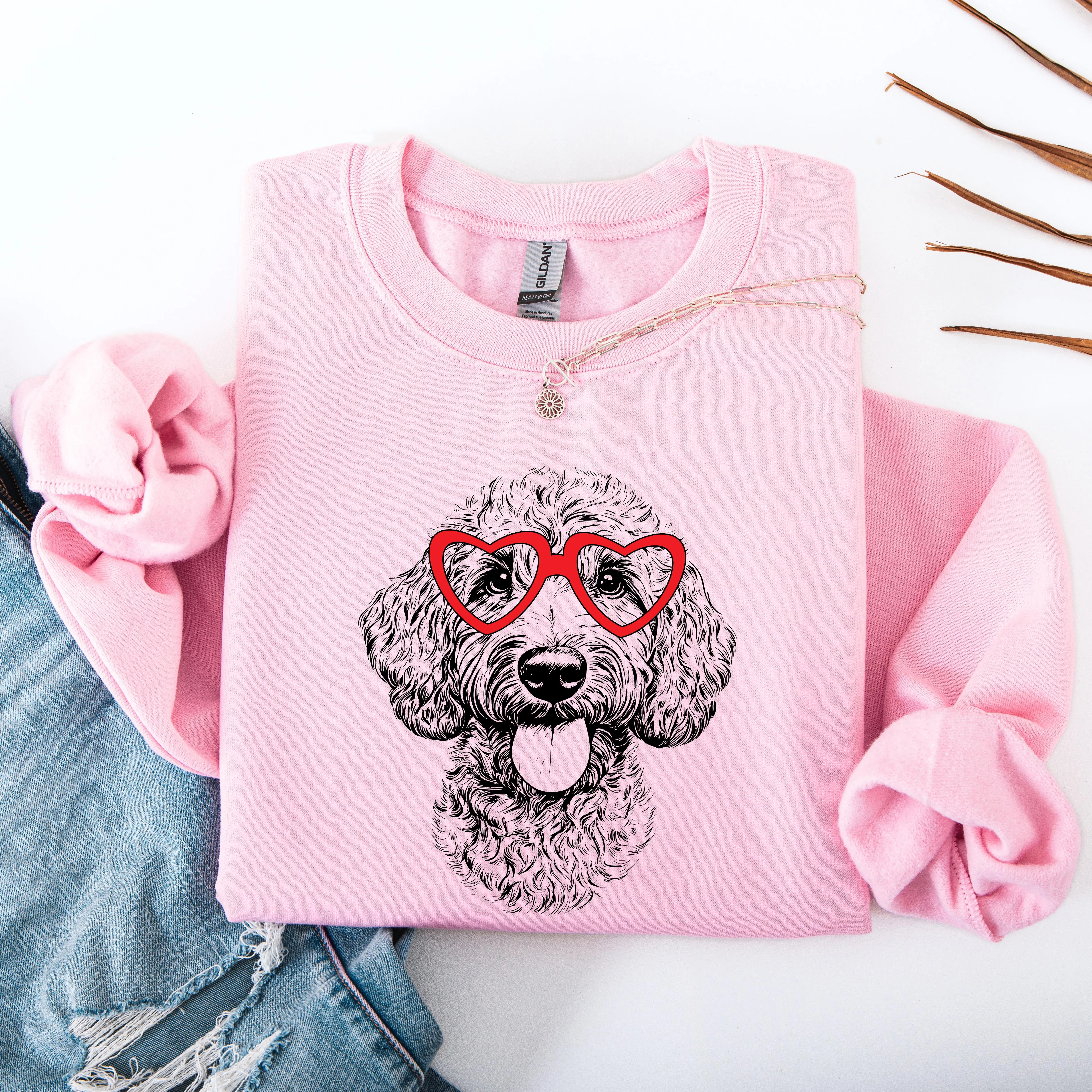 Labradoodle, Dog Lover Apparel, Pet, Dog Breed, Cute Sweatshirt sold by Refinery Number One product image thumbnail 2