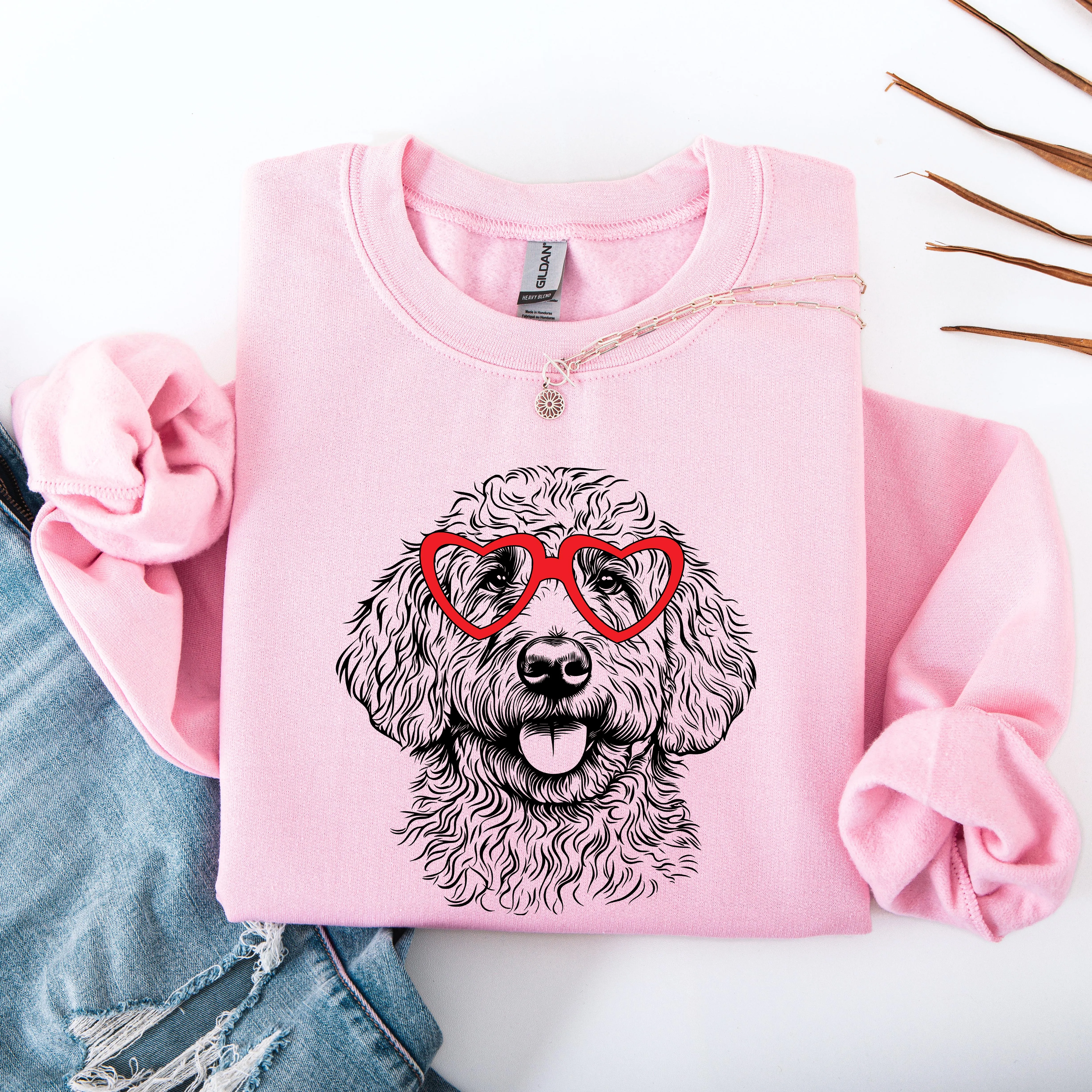 Goldendoodle, Dog Lover Apparel, Pet, Dog Breed, Cute Sweatshirt sold by Refinery Number One product image thumbnail 2