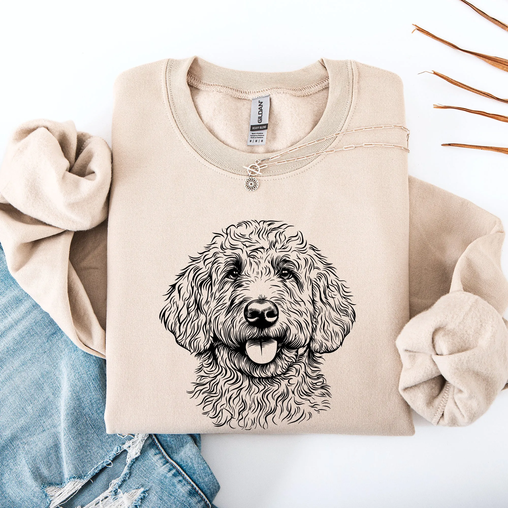 Goldendoodle, Dog Lover Apparel, Pet, Dog Breed, Cute Sweatshirt sold by Refinery Number One product image thumbnail 3