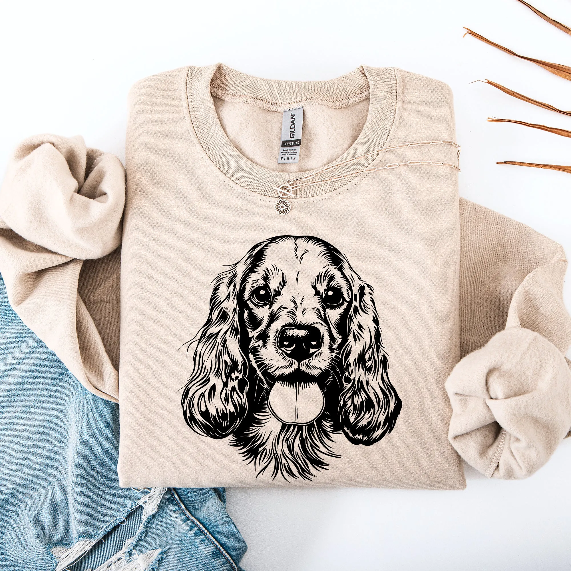 Cocker Spaniel, Dog Lover Apparel, Pet, Dog Breed, Cute Sweatshirt sold by Refinery Number One product image thumbnail 3