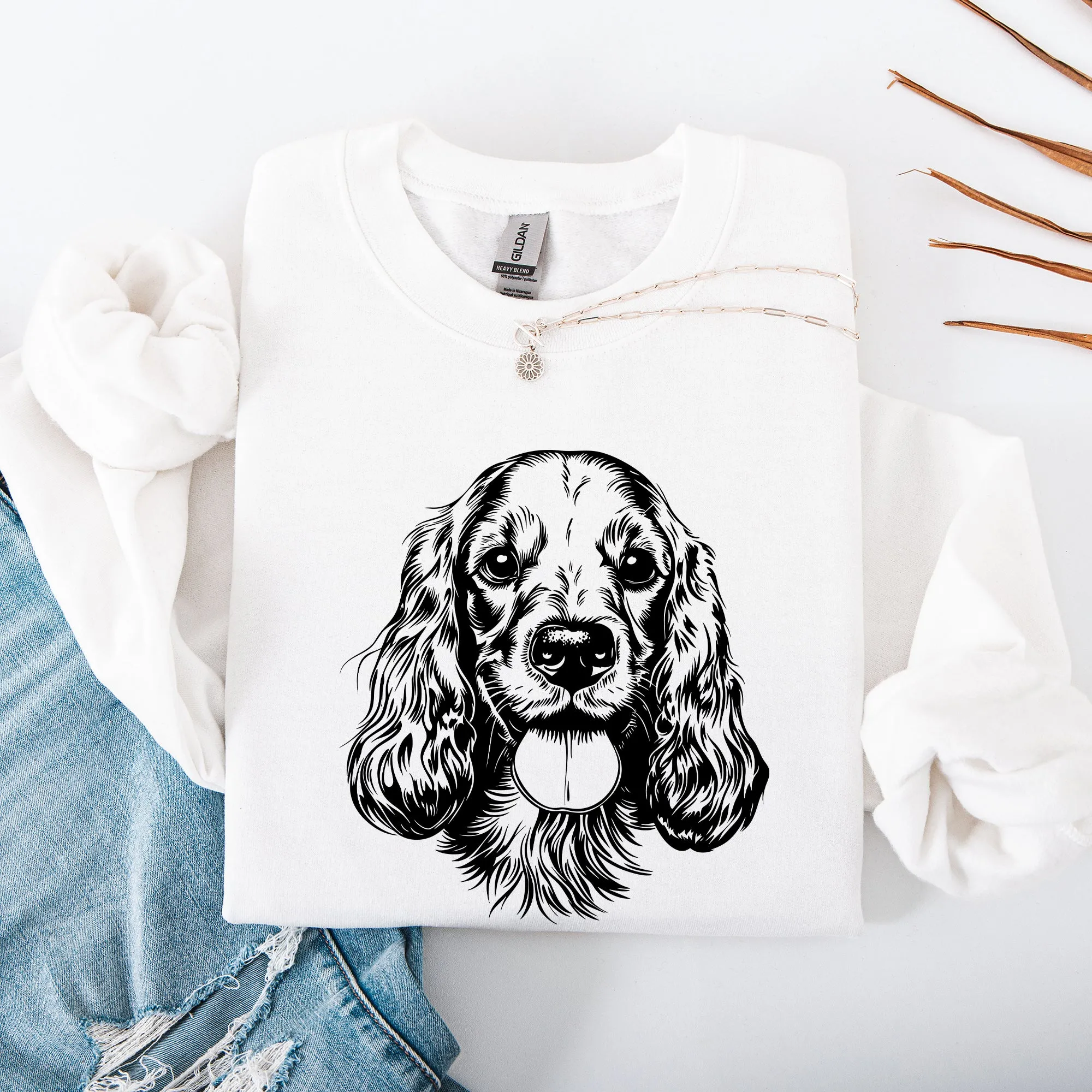 Cocker Spaniel, Dog Lover Apparel, Pet, Dog Breed, Cute Sweatshirt sold by Refinery Number One product image thumbnail 4