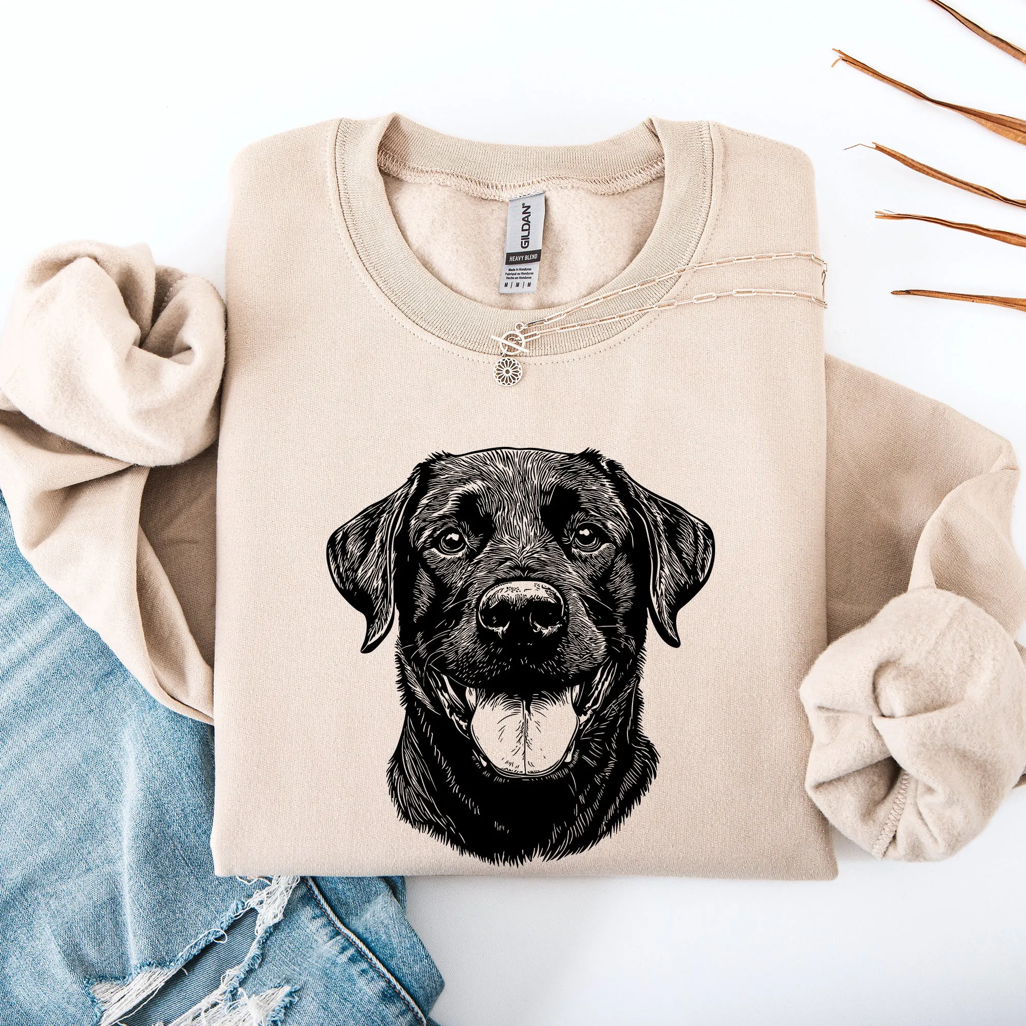 Black Lab, Labrador , Dog Lover Apparel, Pet, Dog Breed, Cute Sweatshirt sold by Refinery Number One product image thumbnail 3
