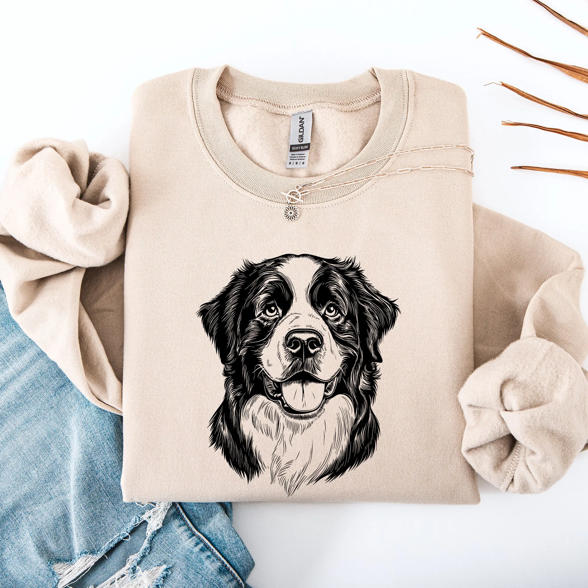 Bernese Mountain, Dog Lover Apparel, Pet, Dog Breed, Cute Sweatshirt sold by Refinery Number One product image thumbnail 3