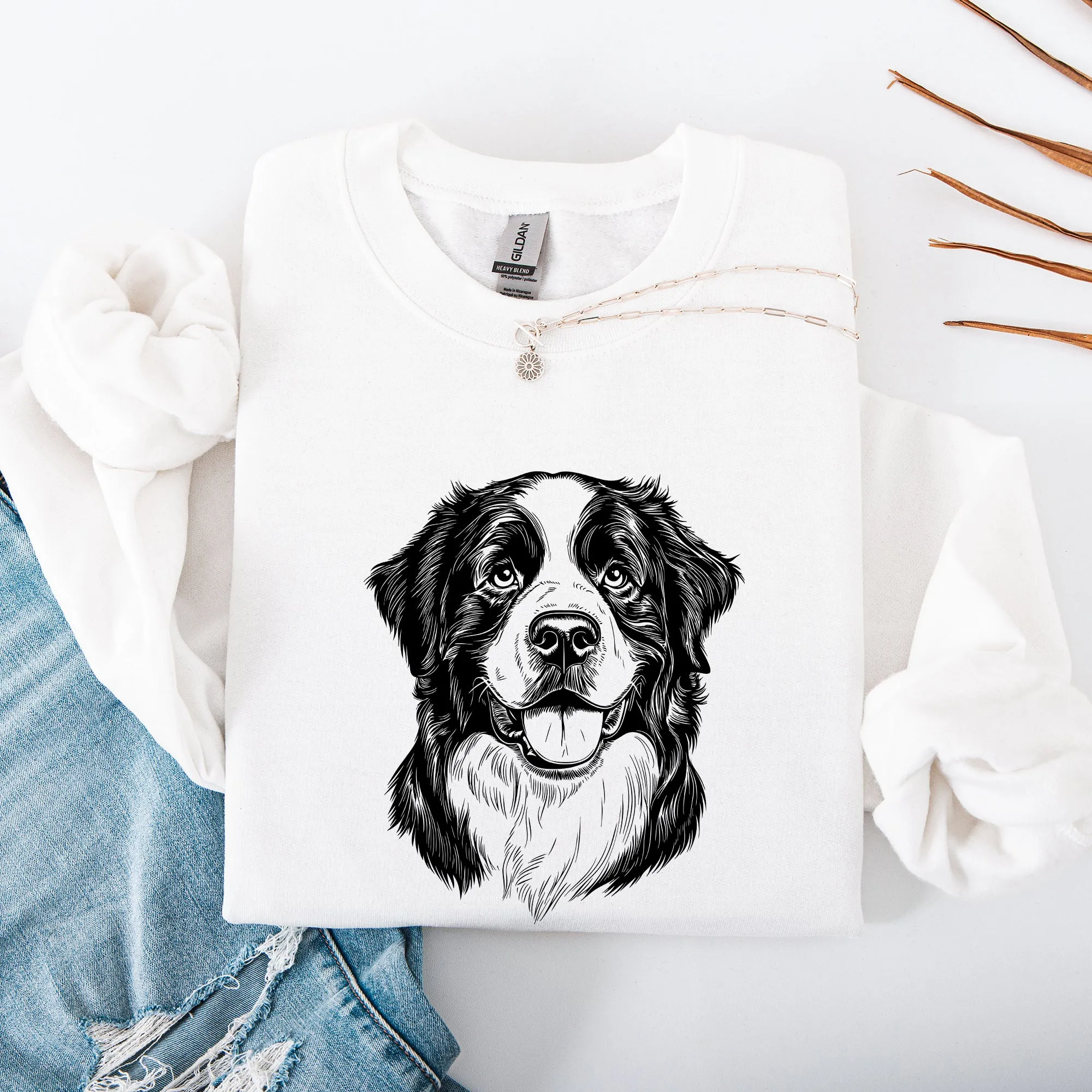 Bernese Mountain, Dog Lover Apparel, Pet, Dog Breed, Cute Sweatshirt sold by Refinery Number One product image thumbnail 2