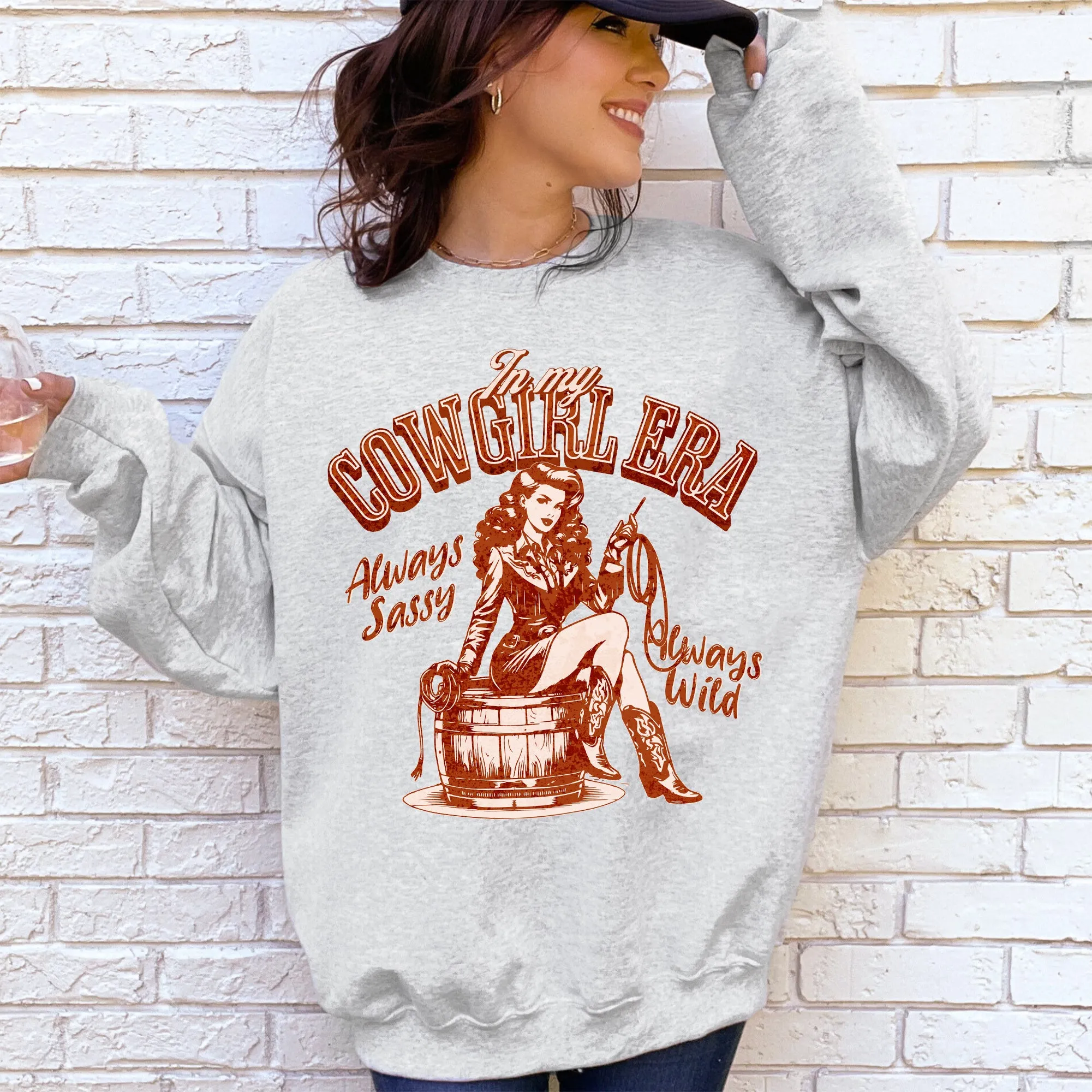In My Cowgirl Era, Sassy, Western, Country Sweatshirt sold by Refinery Number One