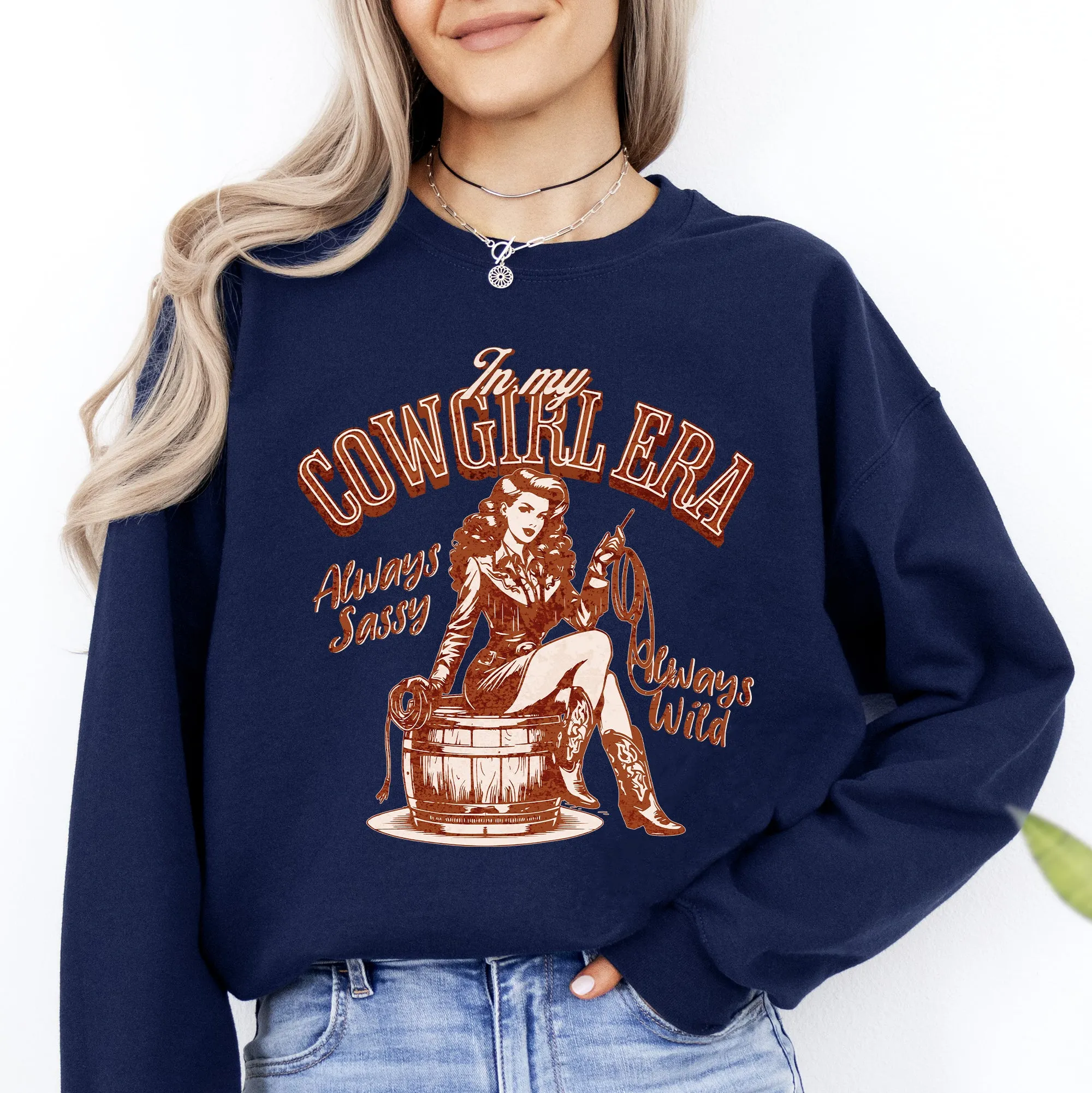 In My Cowgirl Era, Sassy, Western, Country Sweatshirt sold by Refinery Number One product image thumbnail 4