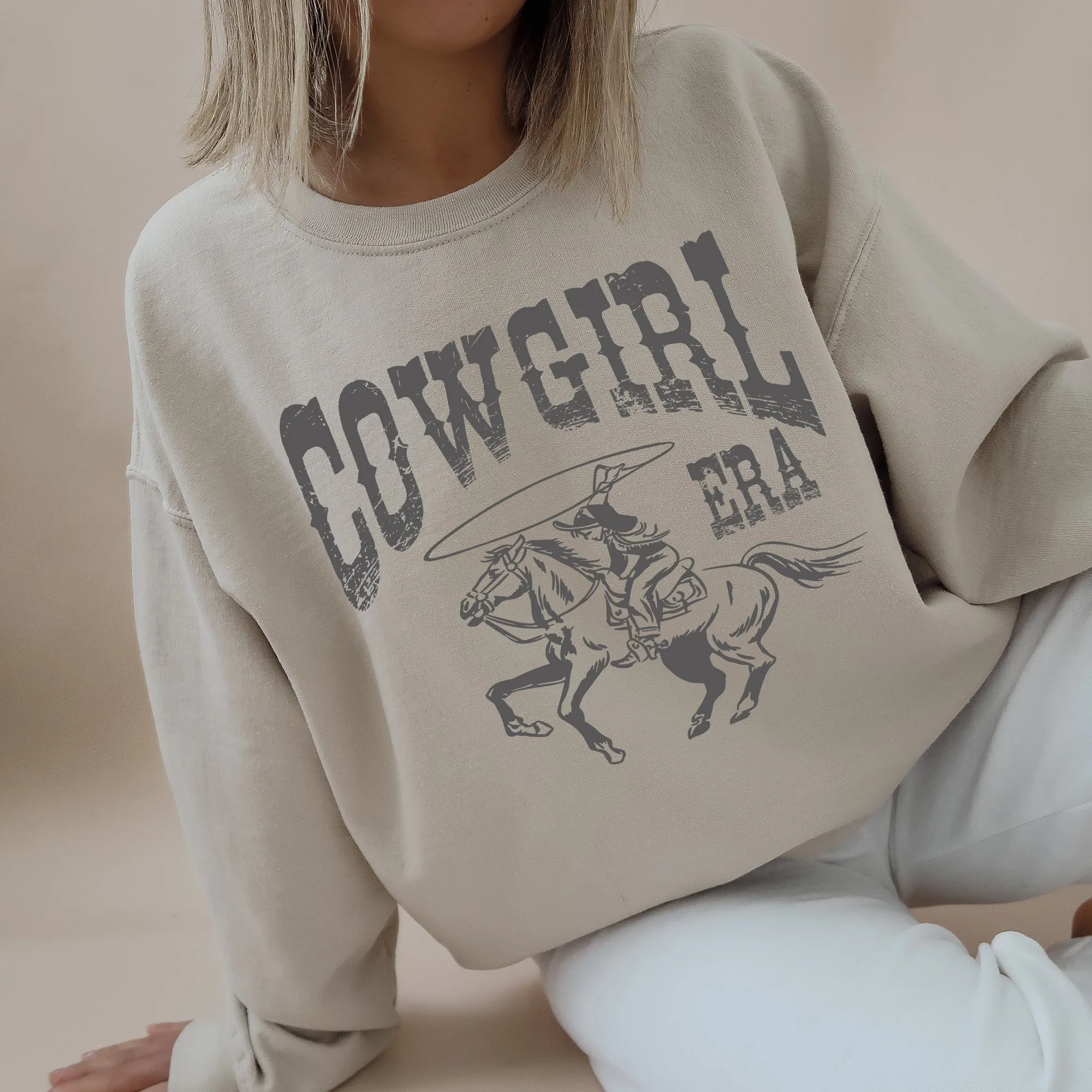 Cowgirl Era, Rodeo, Western, Country, Horse Sweatshirt sold by Refinery Number One product image thumbnail 3