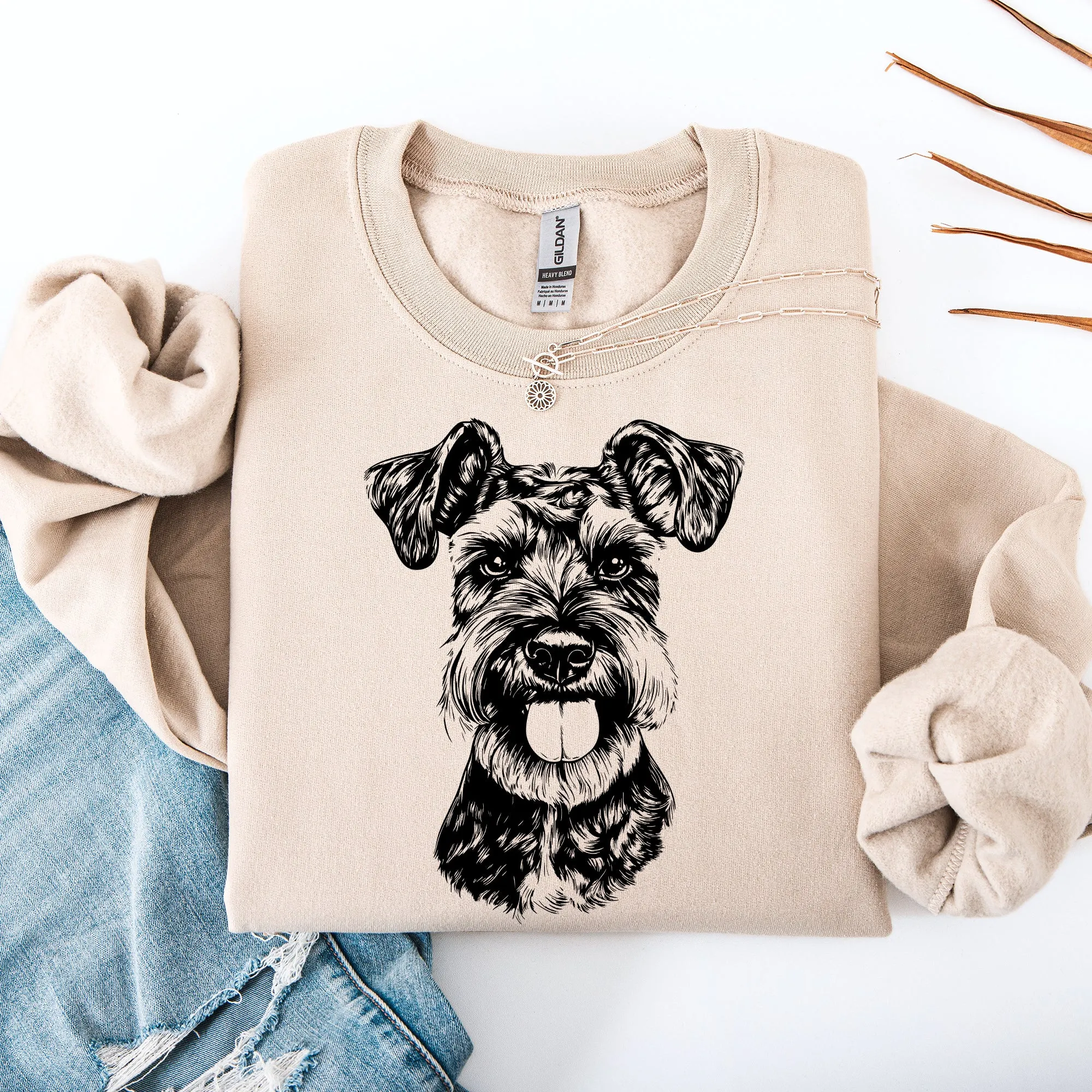 Schnauzer, Dog Lover Apparel, Pet, Dog Breed, Cute Sweatshirt sold by Refinery Number One product image thumbnail 3