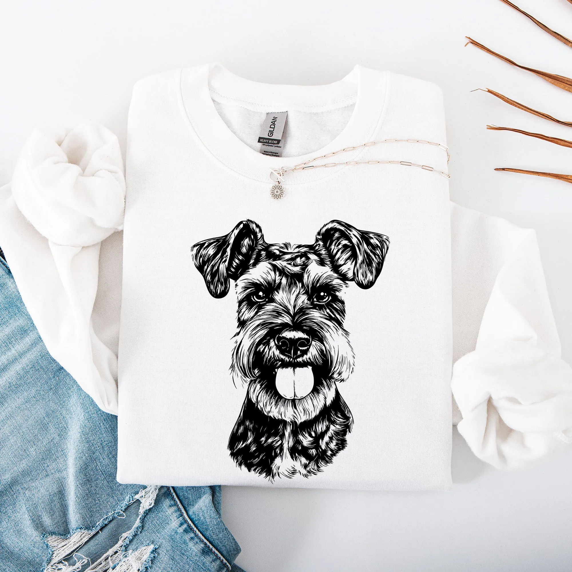 Schnauzer, Dog Lover Apparel, Pet, Dog Breed, Cute Sweatshirt sold by Refinery Number One product image thumbnail 4