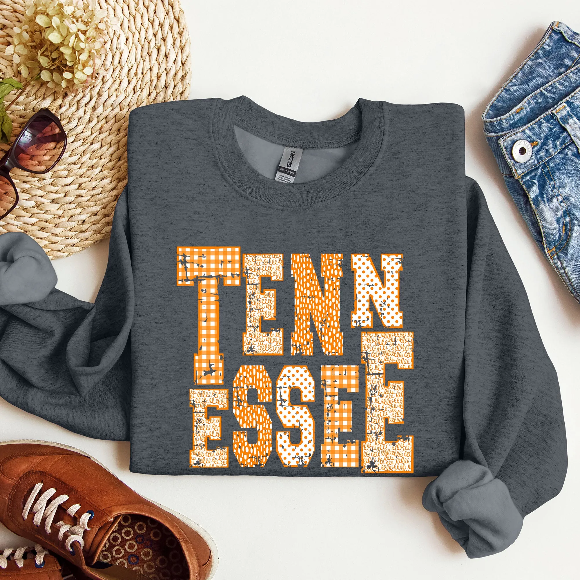 Tennessee Spirit Sweatshirt, Volunteers, Smokey, Vols sold by Refinery Number One product image thumbnail 2