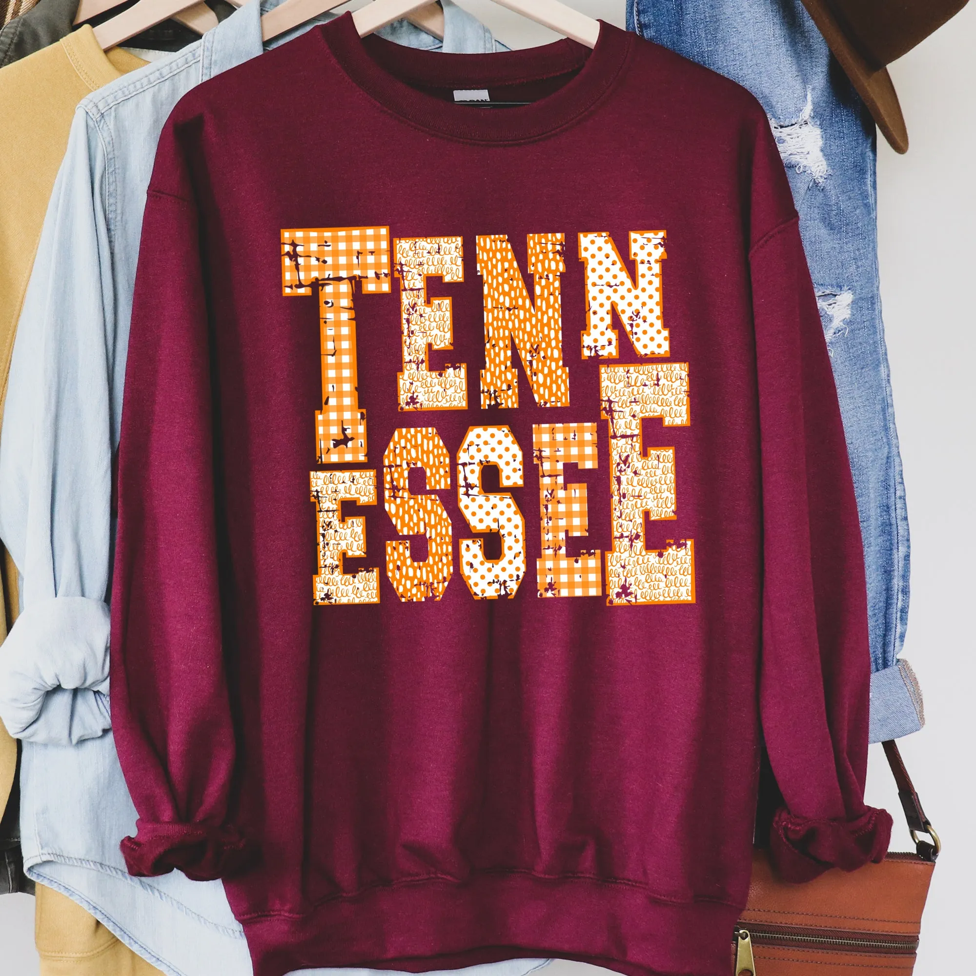 Tennessee Spirit Sweatshirt, Volunteers, Smokey, Vols sold by Refinery Number One product image thumbnail 3