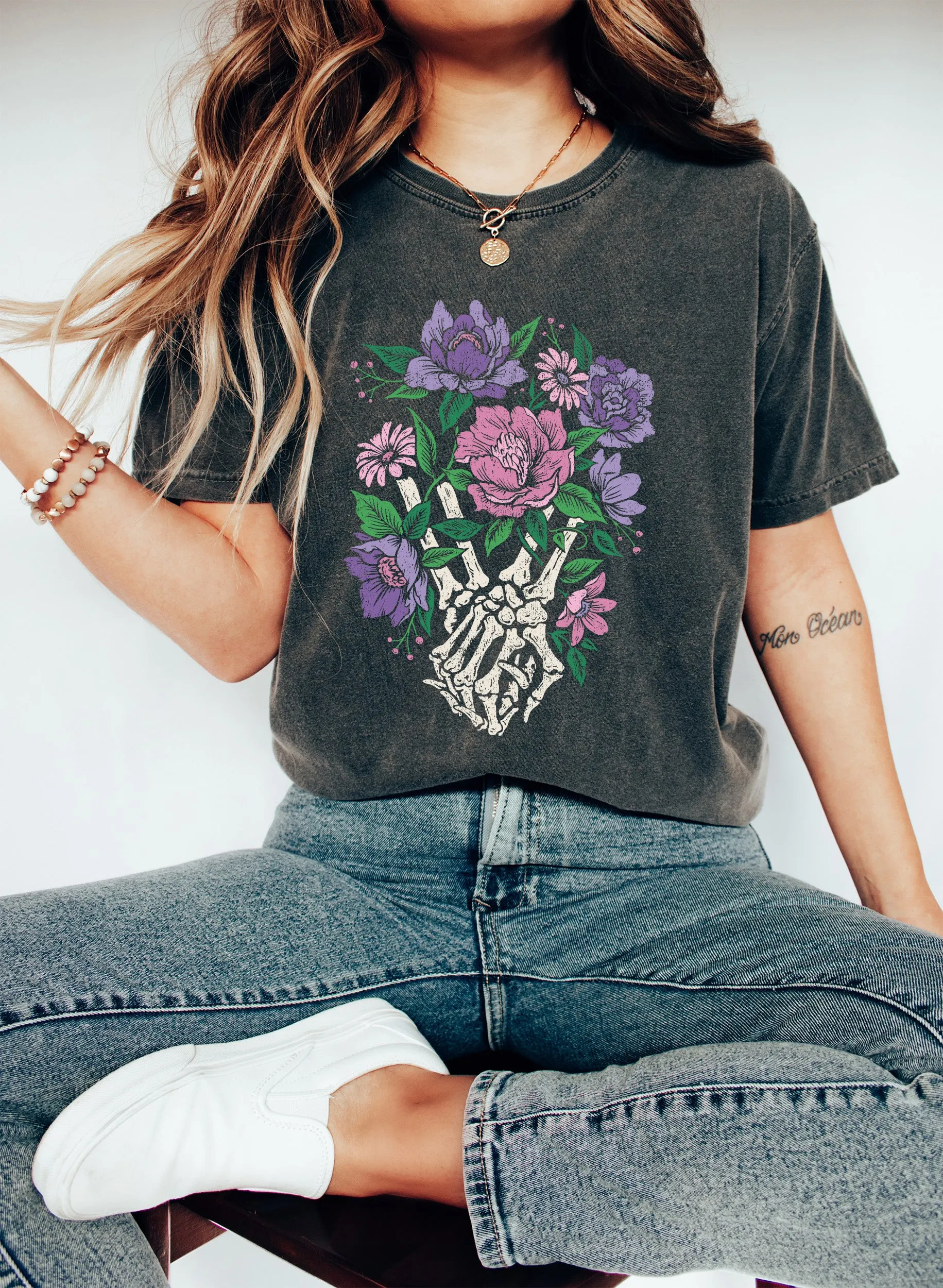 Wildflower Lover Vintage Comfort Colors Tshirt sold by Refinery Number One