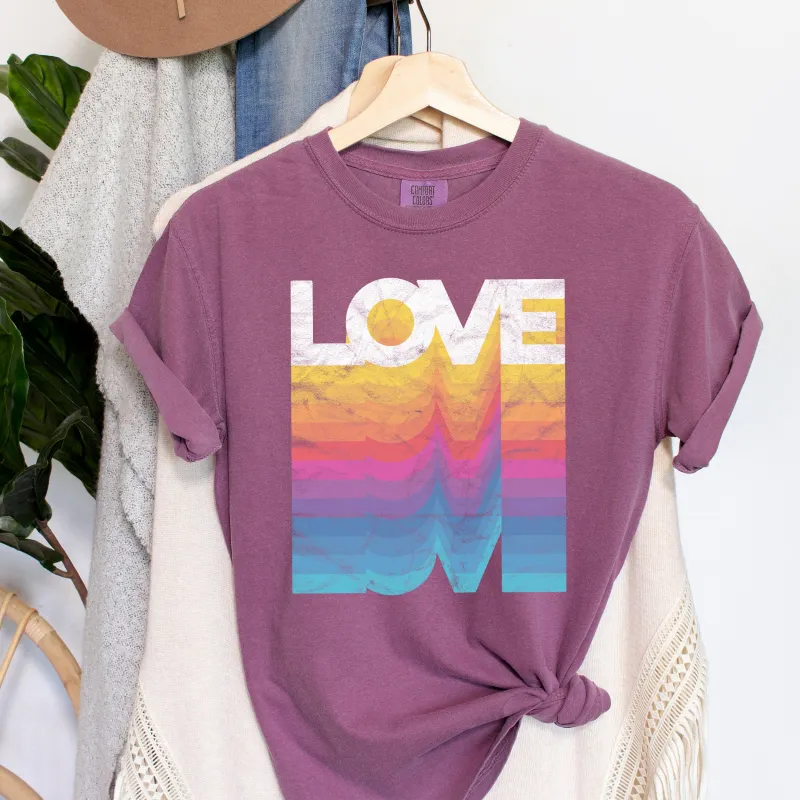 Love Colors Comfort Colors Tshirt sold by Refinery Number One