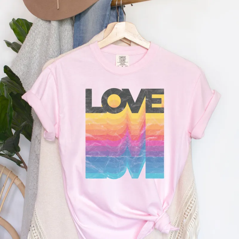 Love Colors Comfort Colors Tshirt sold by Refinery Number One