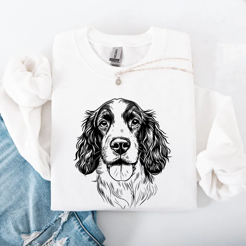 Springer Spaniel, Pet, Dog Breed Sweatshirt sold by Refinery Number One