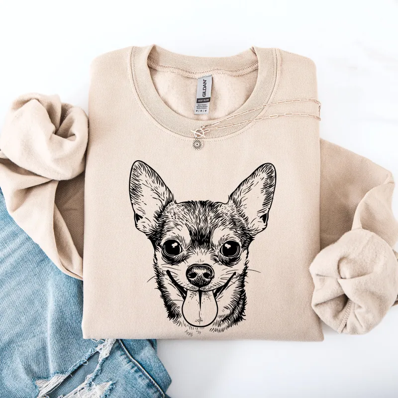 Chihuahua, Pet, Dog Breed Sweatshirt sold by Refinery Number One