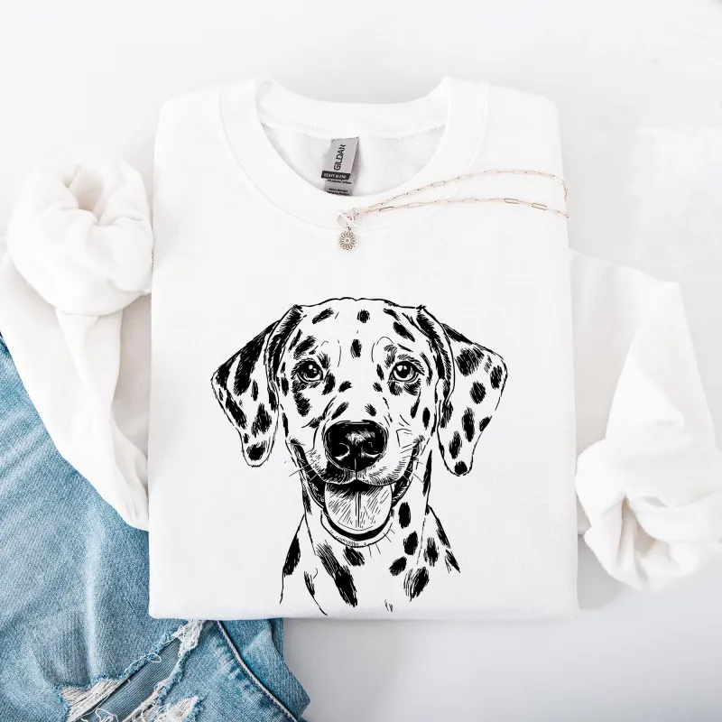Dalmatian, Pet, Dog Breed Sweatshirt sold by Refinery Number One