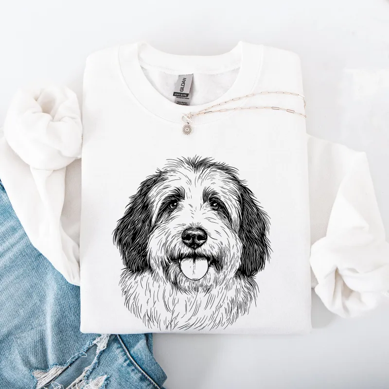 English Sheepdog, Pet, Dog Breed Sweatshirt sold by Refinery Number One