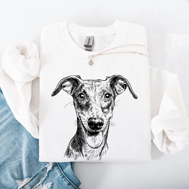 Grey Hound, Pet, Dog Breed Sweatshirt sold by Refinery Number One