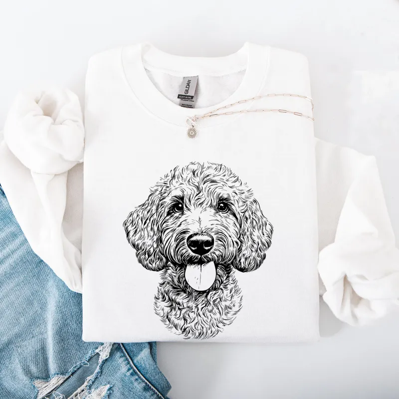 Labradoodle, Pet, Dog Breed Sweatshirt sold by Refinery Number One