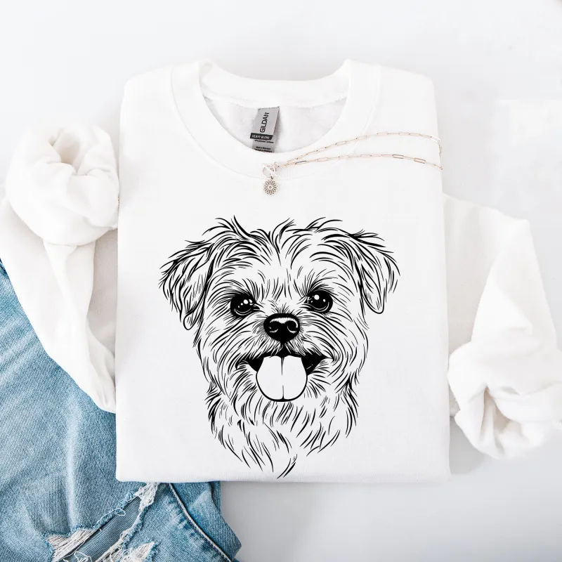 Maltese, Pet, Dog Breed Sweatshirt sold by Refinery Number One