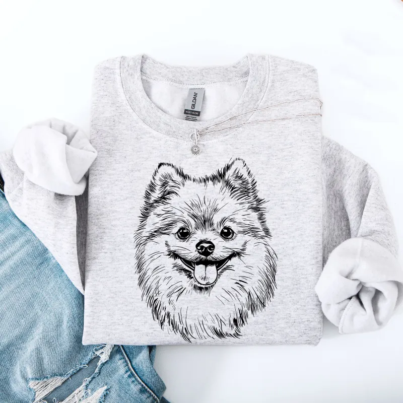 Pomeranian, Pet, Dog Breed Sweatshirt sold by Refinery Number One