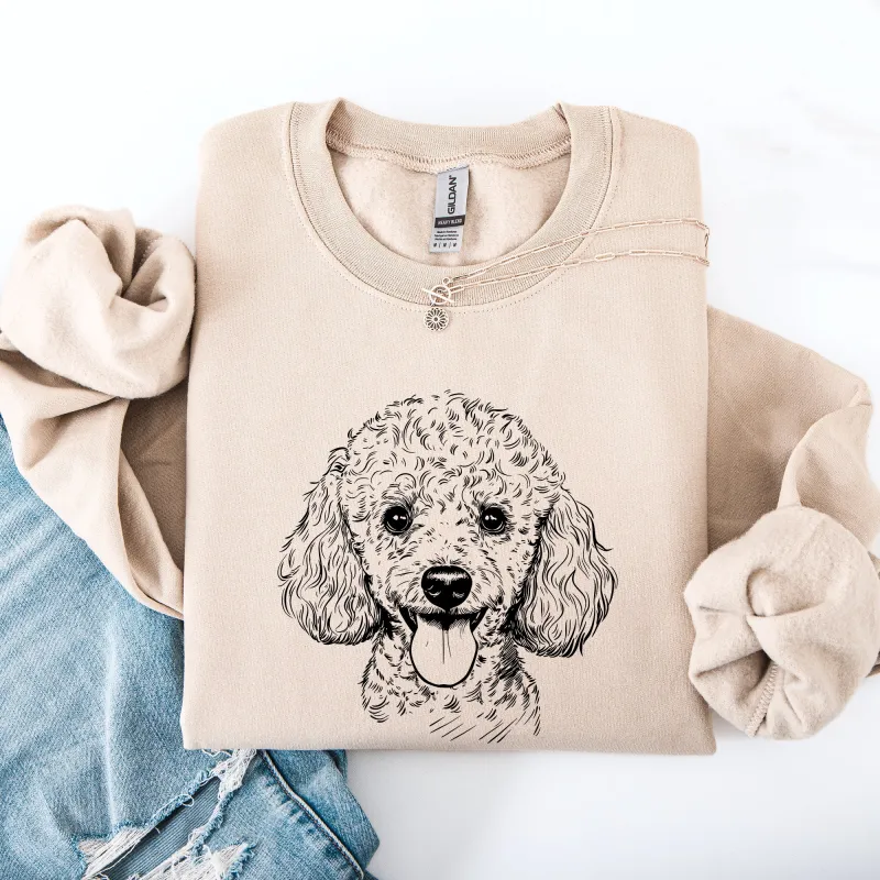 Poodle, Pet, Dog Breed Sweatshirt sold by Refinery Number One