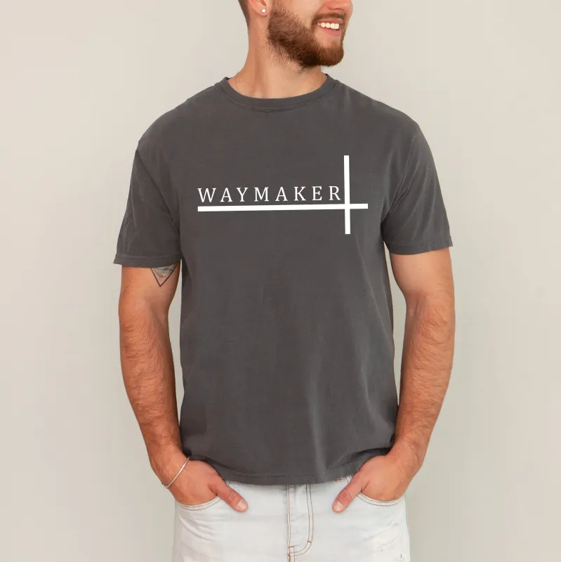 Way Maker, Faith, Christian, Jesus, Gospel, Religious Tshirt Comfort Colors T-Shirt sold by Refinery Number One