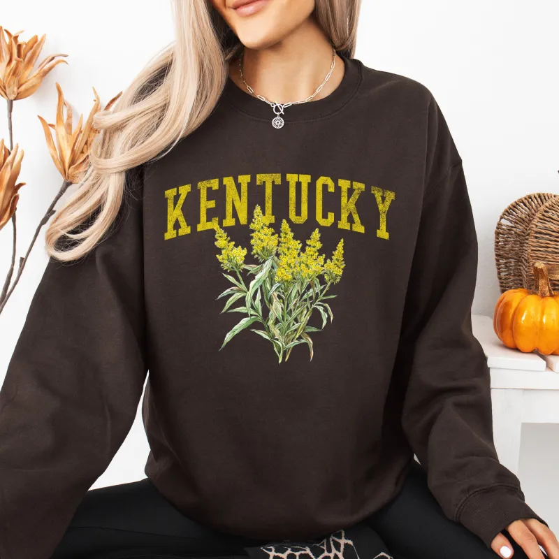 Kentucky State Flower Sweatshirt sold by Refinery Number One