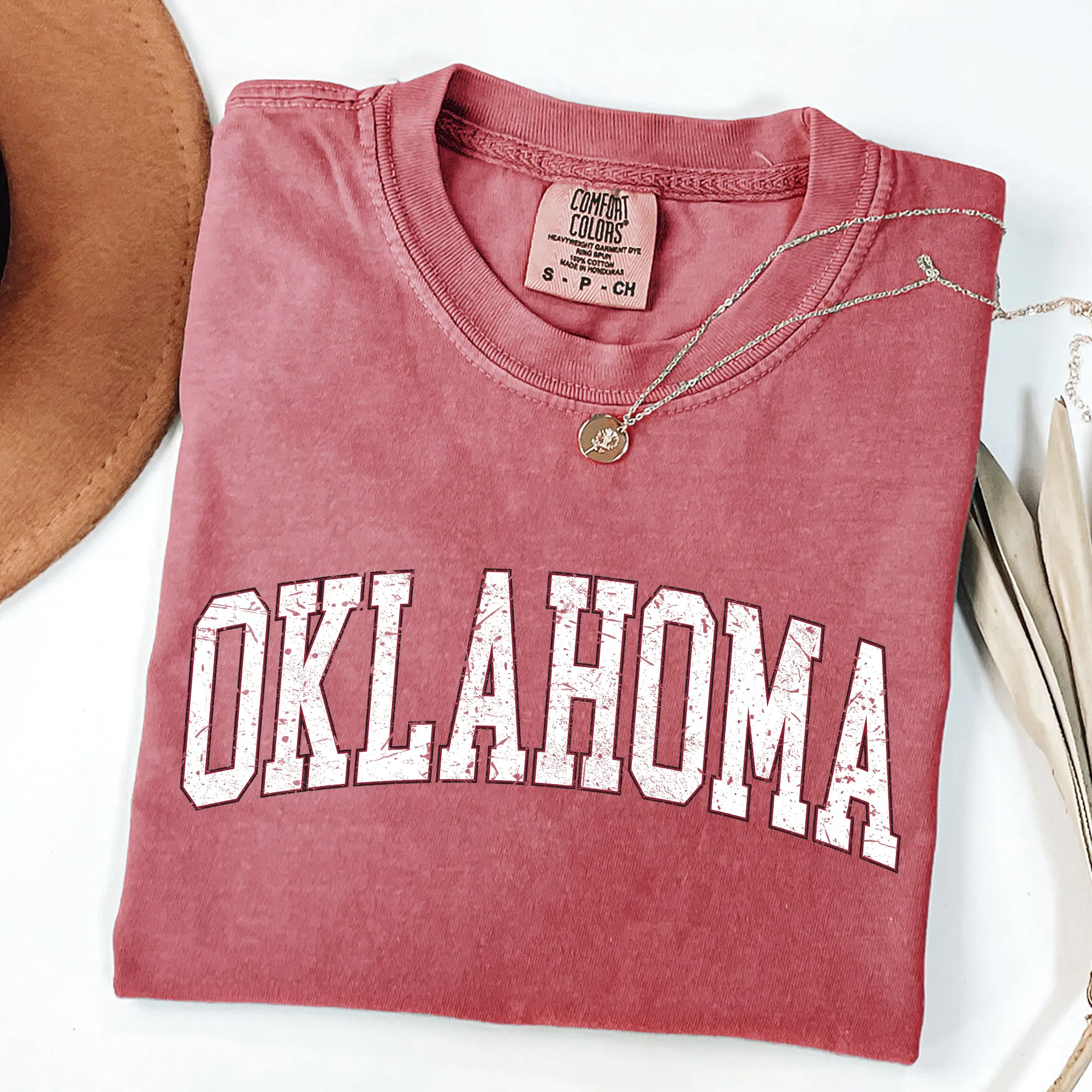 Oklahoma, Football, Sports, Game Day, Big Game, Touchdown, Tailgate Party, University, College, State Tshirt Comfort Colors T-Shirt sold by Refinery Number One product image thumbnail 5