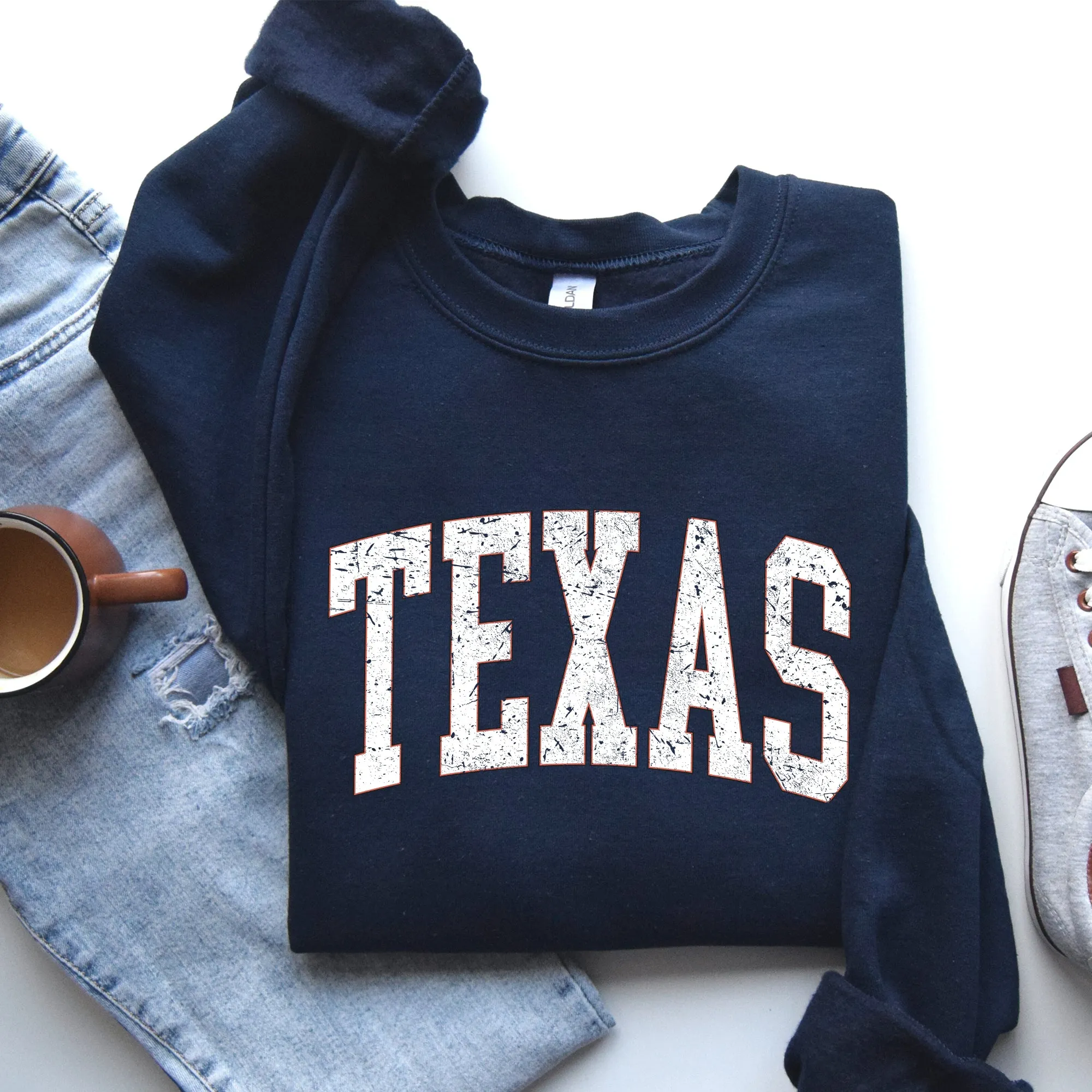 Texas, Football, Sports, Game Day, Big Game, Touchdown, Tailgate Party, University, College, State Sweatshirt sold by Refinery Number One product image thumbnail 2