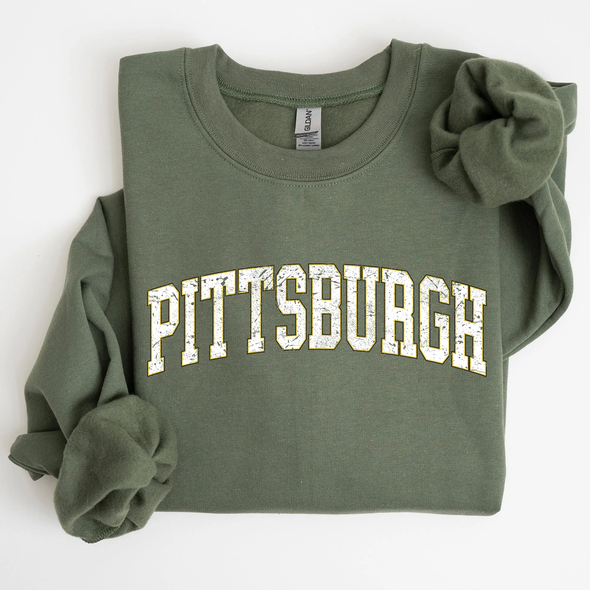 Pittsburgh, Football, Sports, Game Day, Big Game, Touchdown, Tailgate Party, University, College, State Sweatshirt sold by Refinery Number One product image thumbnail 3