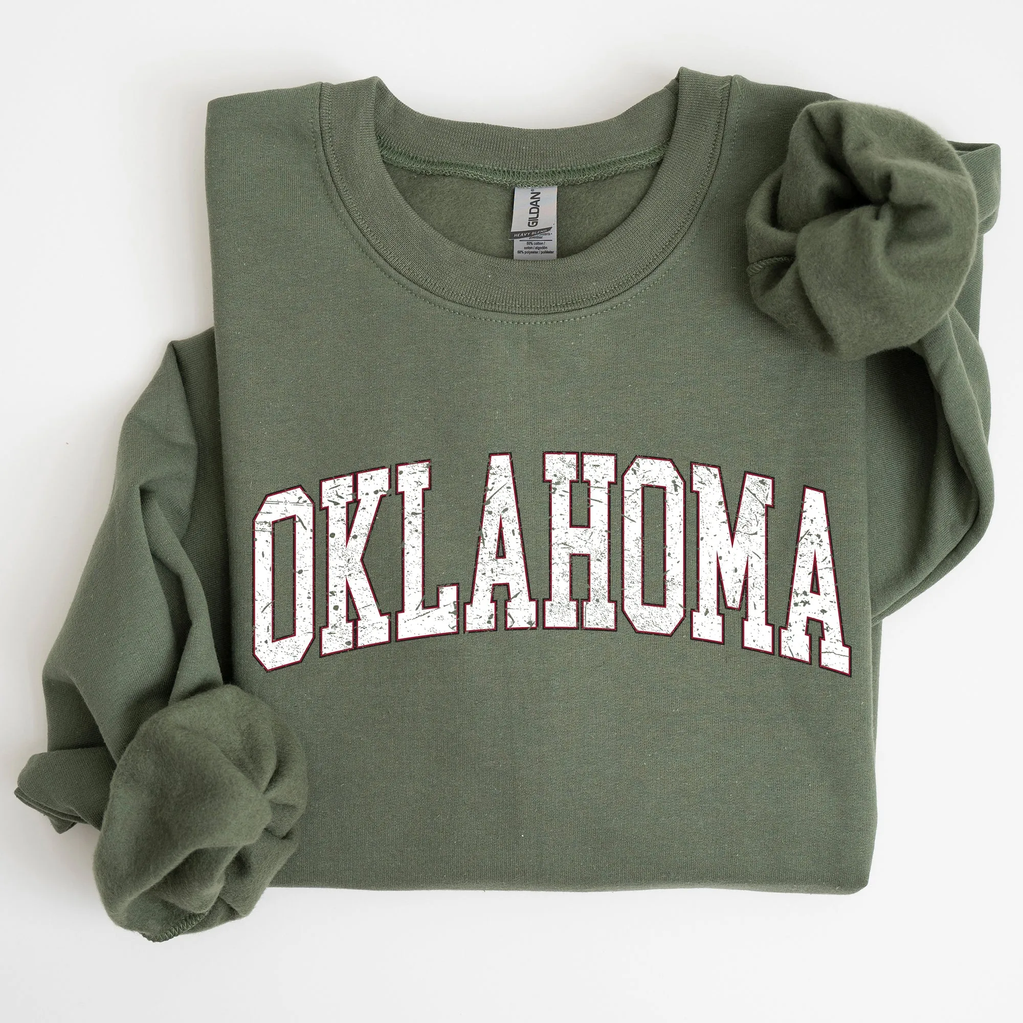 Oklahoma, Football, Sports, Game Day, Big Game, Touchdown, Tailgate Party, University, College, State Sweatshirt sold by Refinery Number One product image thumbnail 5