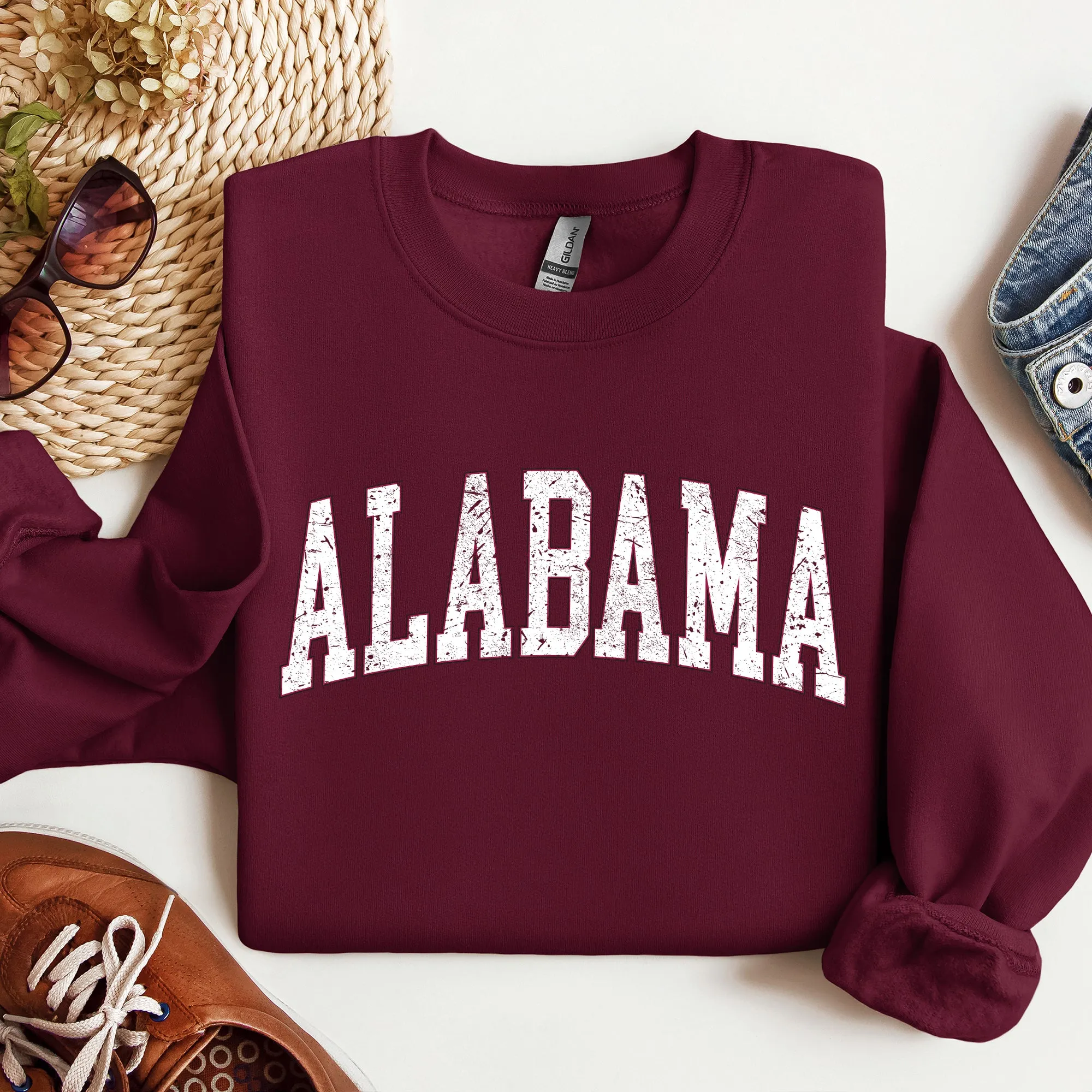 Alabama, Football, Sports, Game Day, Big Game, Touchdown, Tailgate Party, University, College, State Sweatshirt sold by Refinery Number One product image thumbnail 4