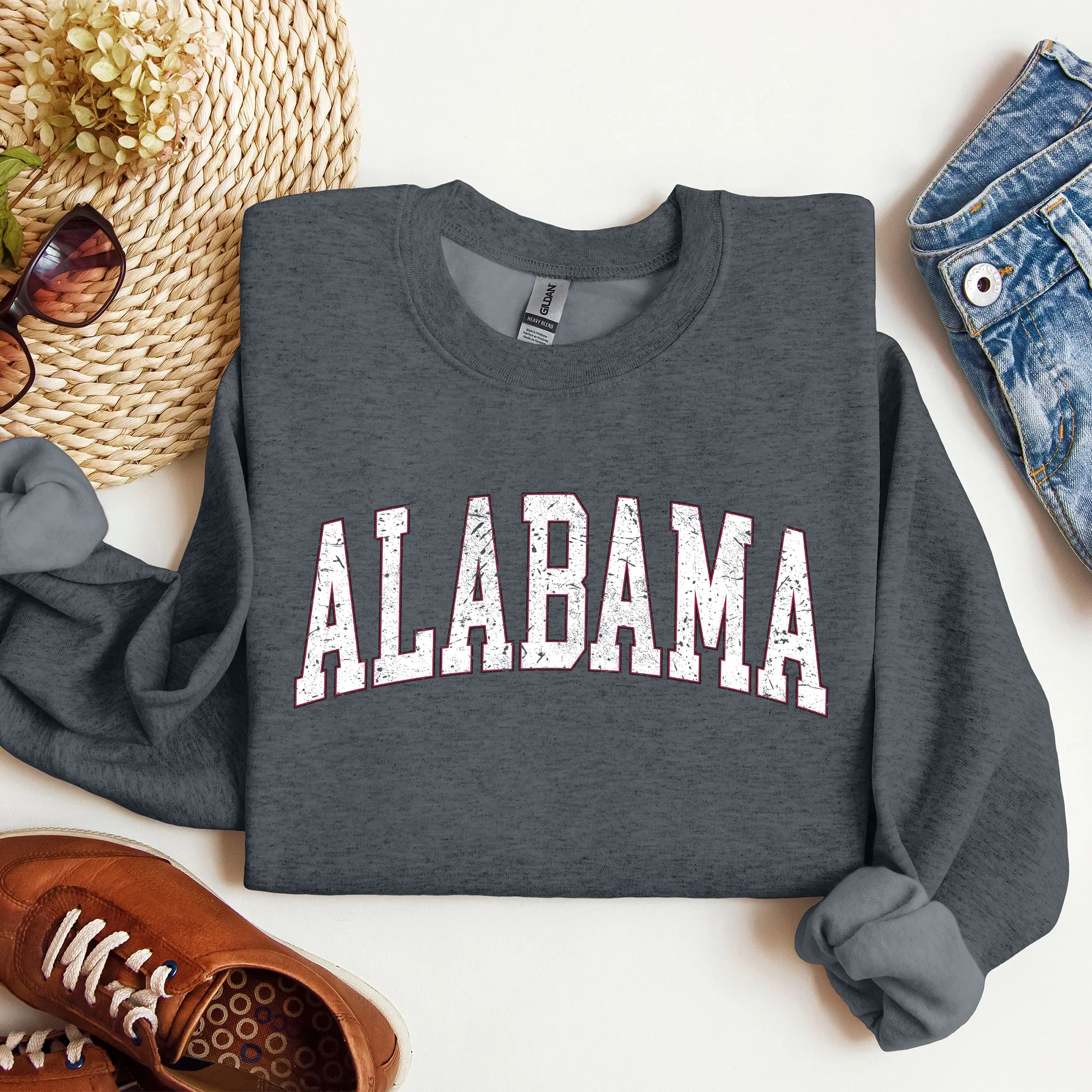 Alabama, Football, Sports, Game Day, Big Game, Touchdown, Tailgate Party, University, College, State Sweatshirt sold by Refinery Number One product image thumbnail 2