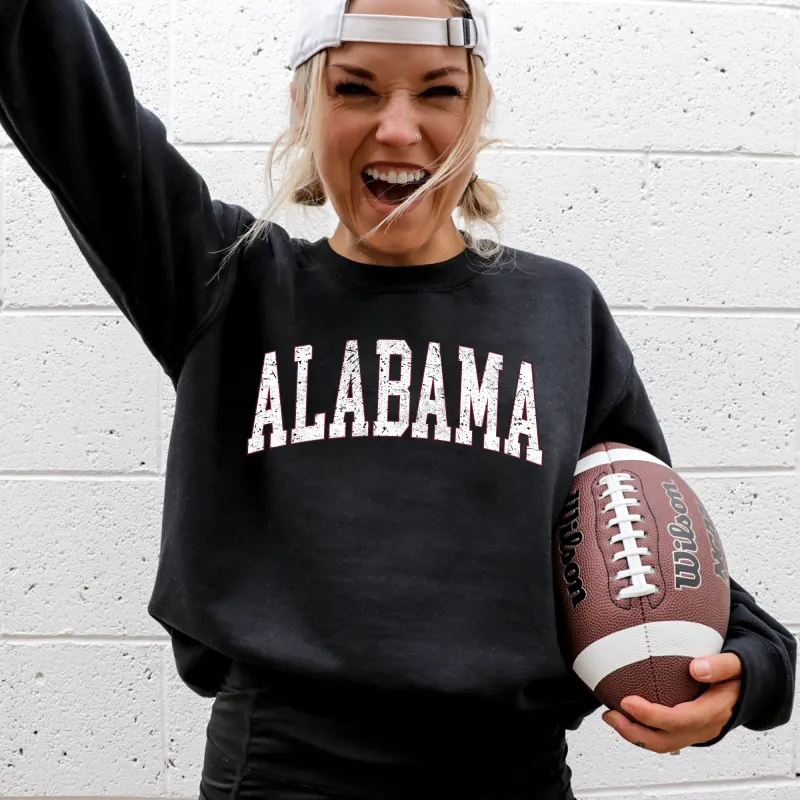 Alabama, Football, Sports, Game Day, Big Game, Touchdown, Tailgate Party, University, College, State Sweatshirt sold by Refinery Number One