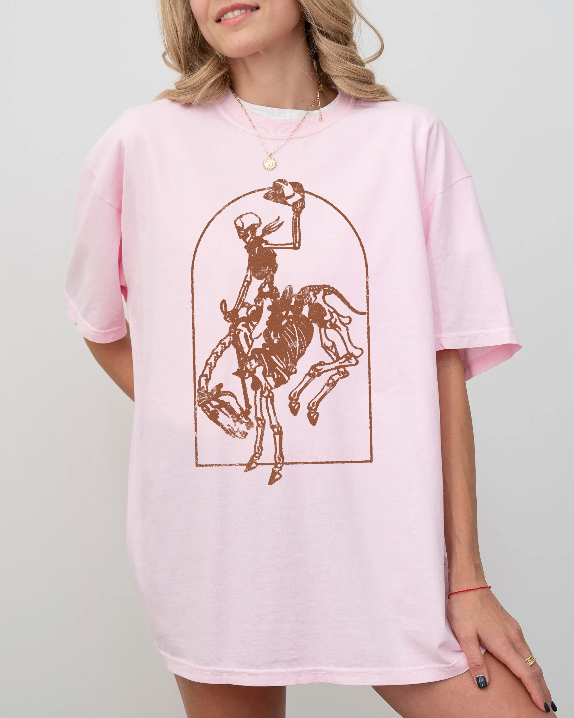Skeleton Rodeo Rider, Cowboy, Horse, Bronco, Western, Country Shirt Comfort Colors T-Shirt sold by Refinery Number One product image thumbnail 2