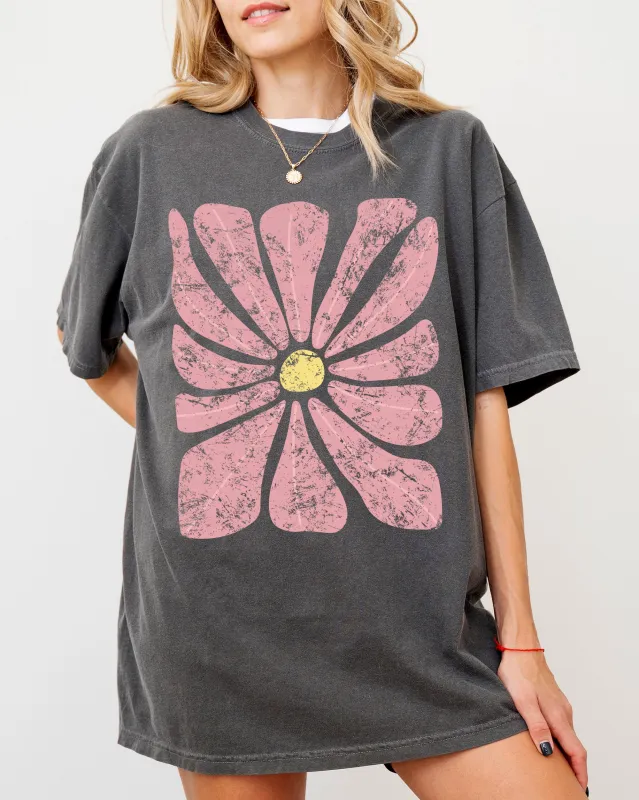 Gorgeous Abstract Flower, Boho Floral Design, Summer Vibes, Gardening, Festival, Nature Shirt Comfort Colors T-Shirt sold by Refinery Number One