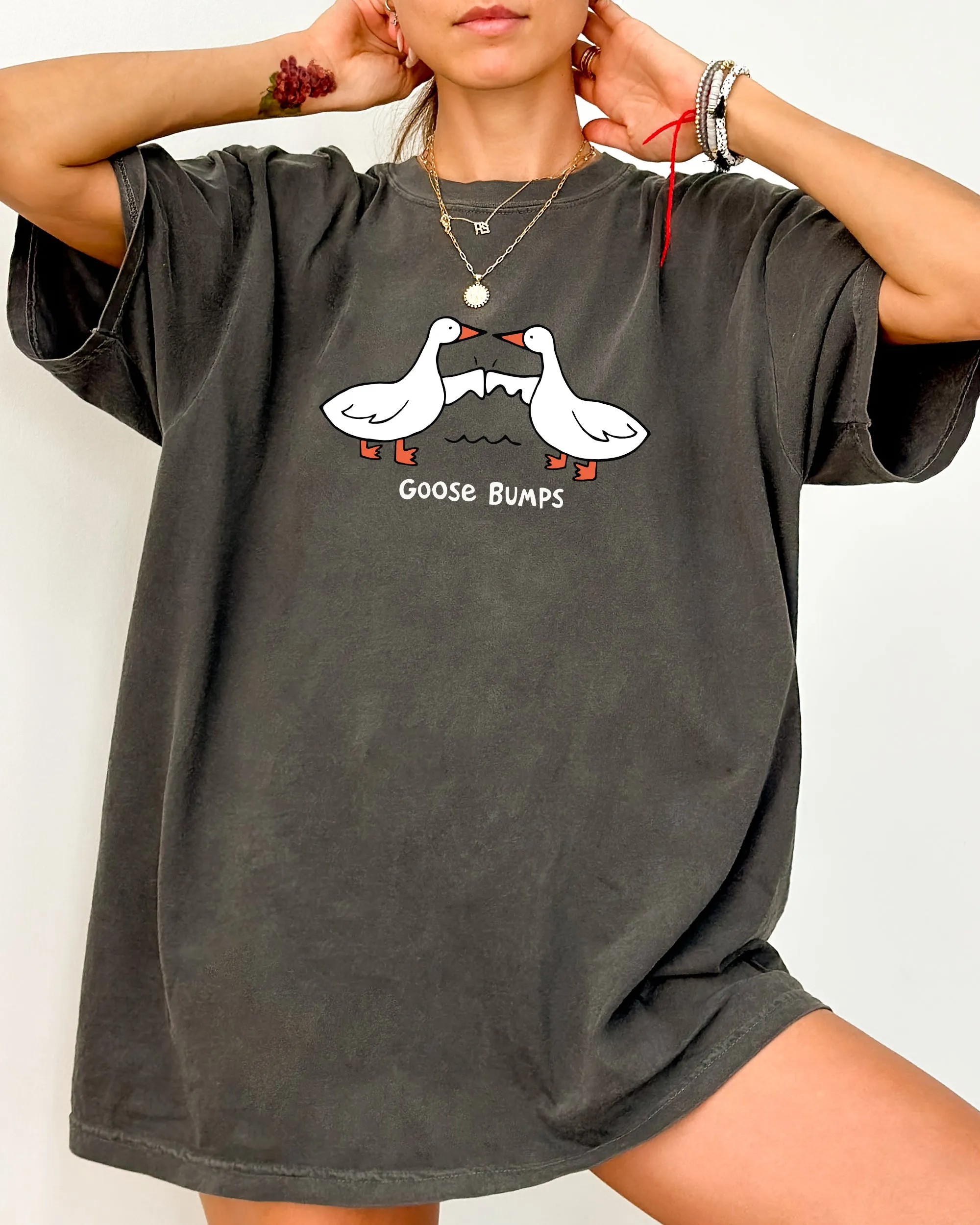 Goose Bumps, Funny, Meme, Joke, Aesthetic Shirt Comfort Colors T-Shirt sold by Refinery Number One product image thumbnail 2