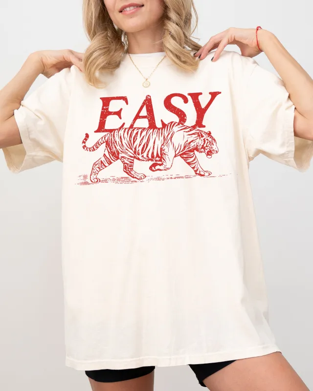 Easy Tiger, Festival, Summer, Vintage, Retro Shirt Comfort Colors T-Shirt sold by Refinery Number One