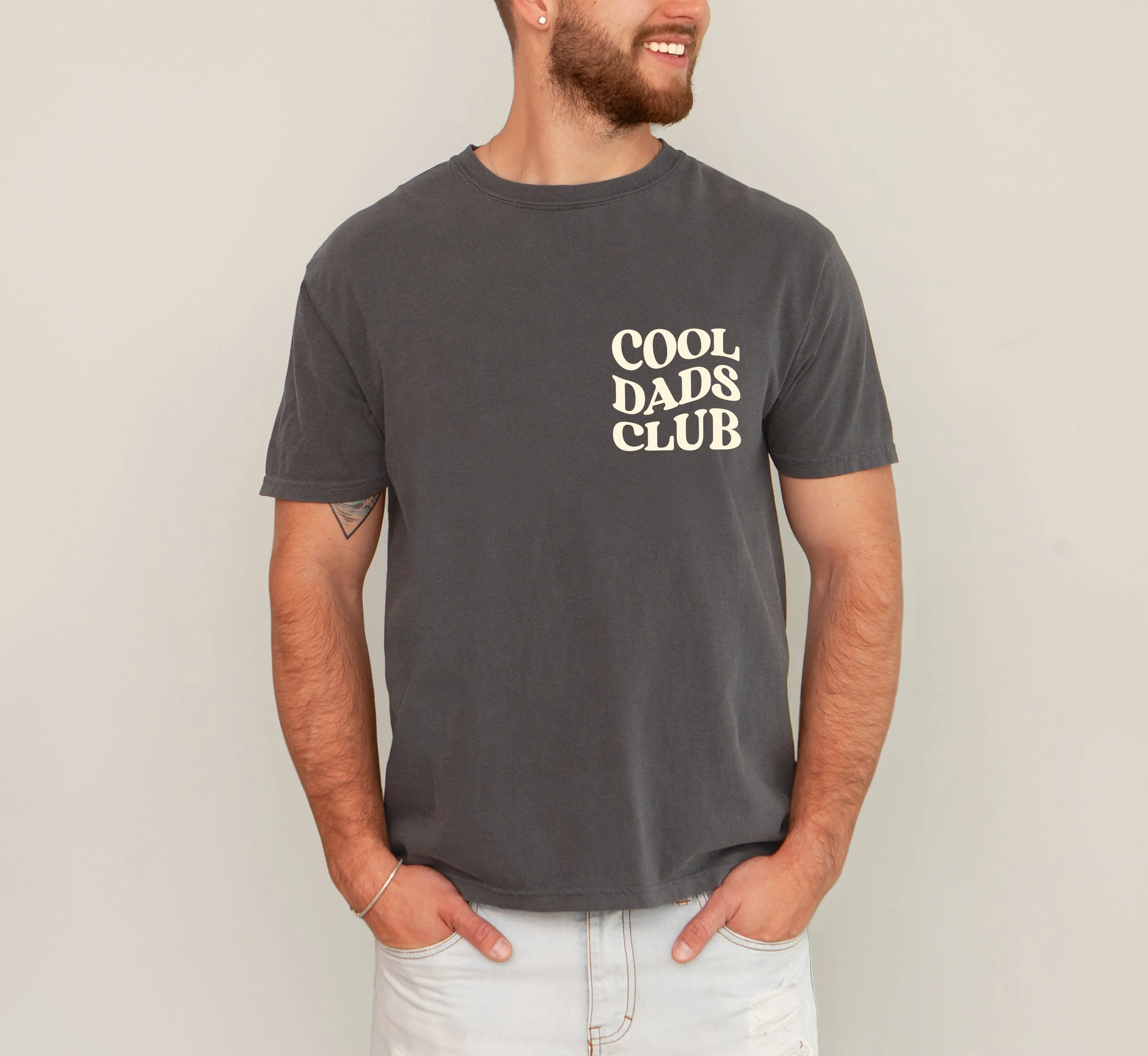 Cool Dads Club, Retro, Father's Day Gift, Husband, For Men Tshirt Comfort Colors T-Shirt sold by Refinery Number One product image thumbnail 3