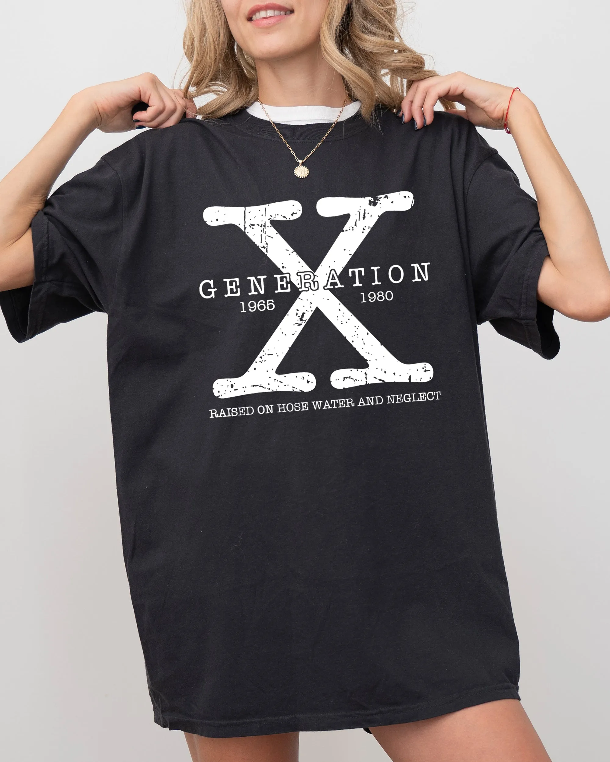 Generation X, Hose Water, Funny, Neglect, Reality Bites Tshirt Comfort Colors T-Shirt sold by Refinery Number One product image thumbnail 3