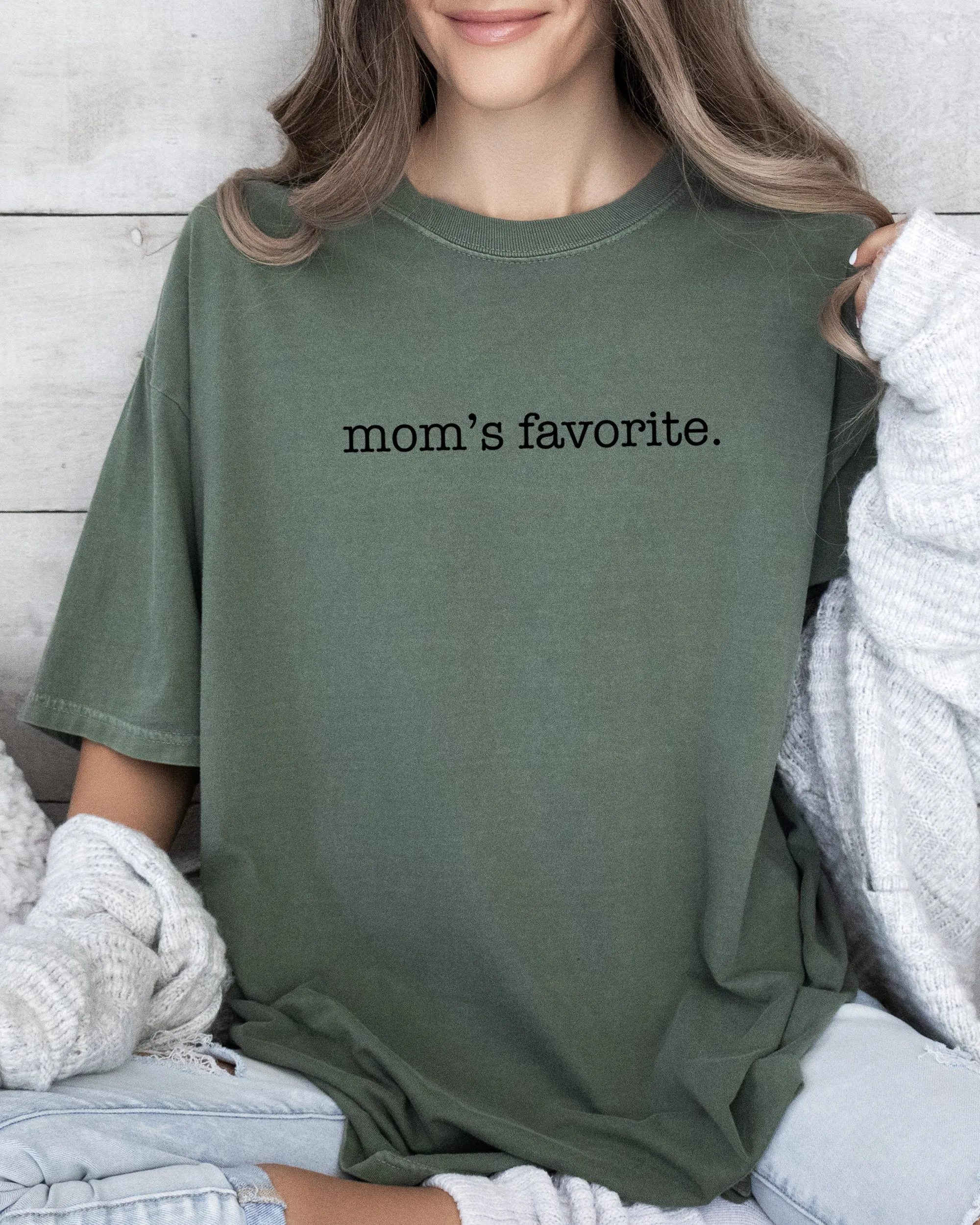 Mom's Favorite, Siblings, Brother, Sister, Funny, Humorous Tshirt Comfort Colors T-Shirt sold by Refinery Number One product image thumbnail 5