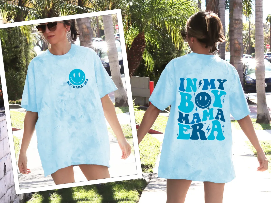 In My Boy Mama Era, Mom, Gift, Mother Comfort Colors Tshirt sold by Refinery Number One