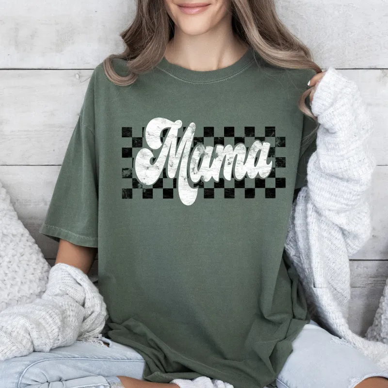 Retro Mama, Vintage Comfort Colors Tshirt sold by Refinery Number One