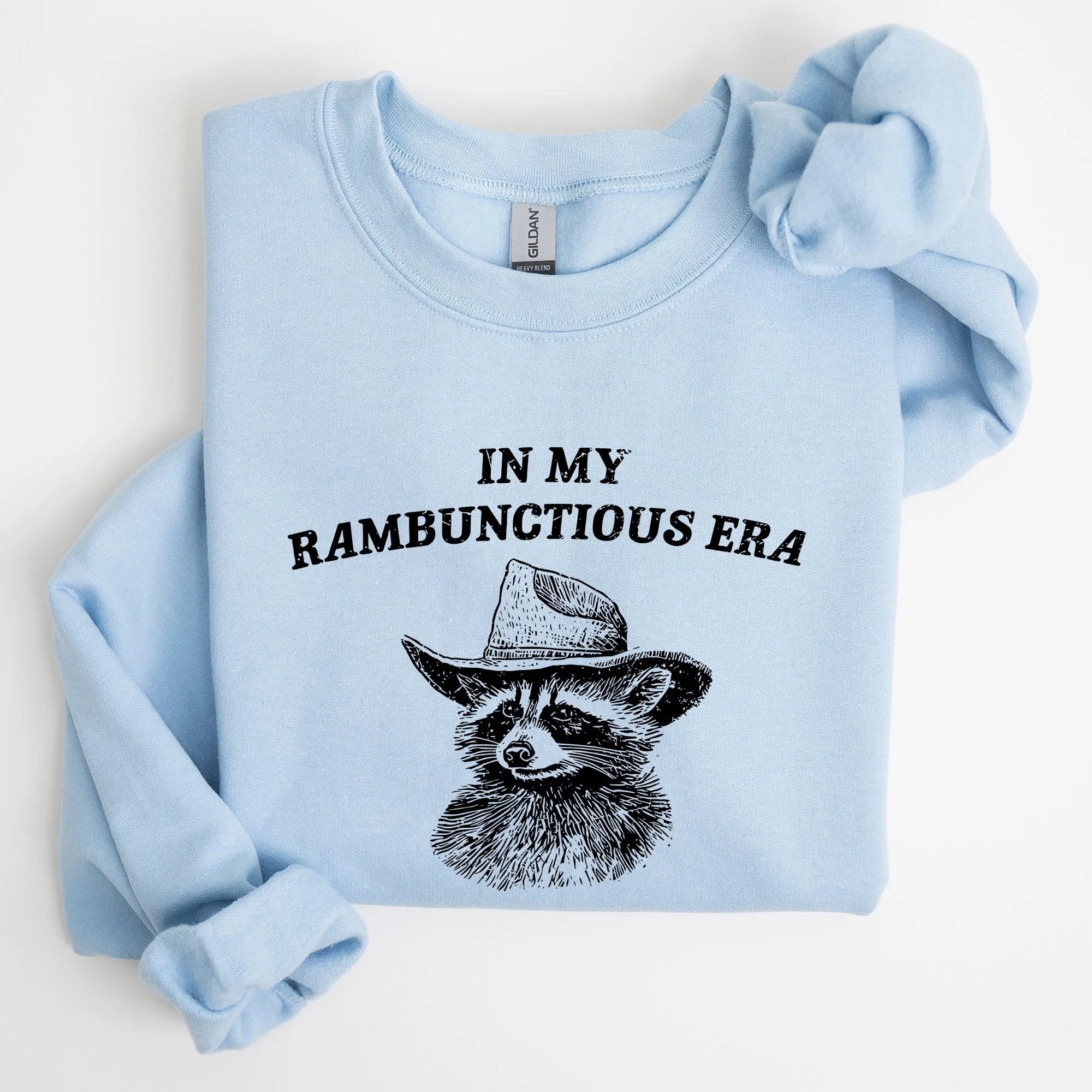 Rambunctious Era, Raccoon, Meme, Aesthetic, Funny Sweatshirt sold by Refinery Number One product image thumbnail 2