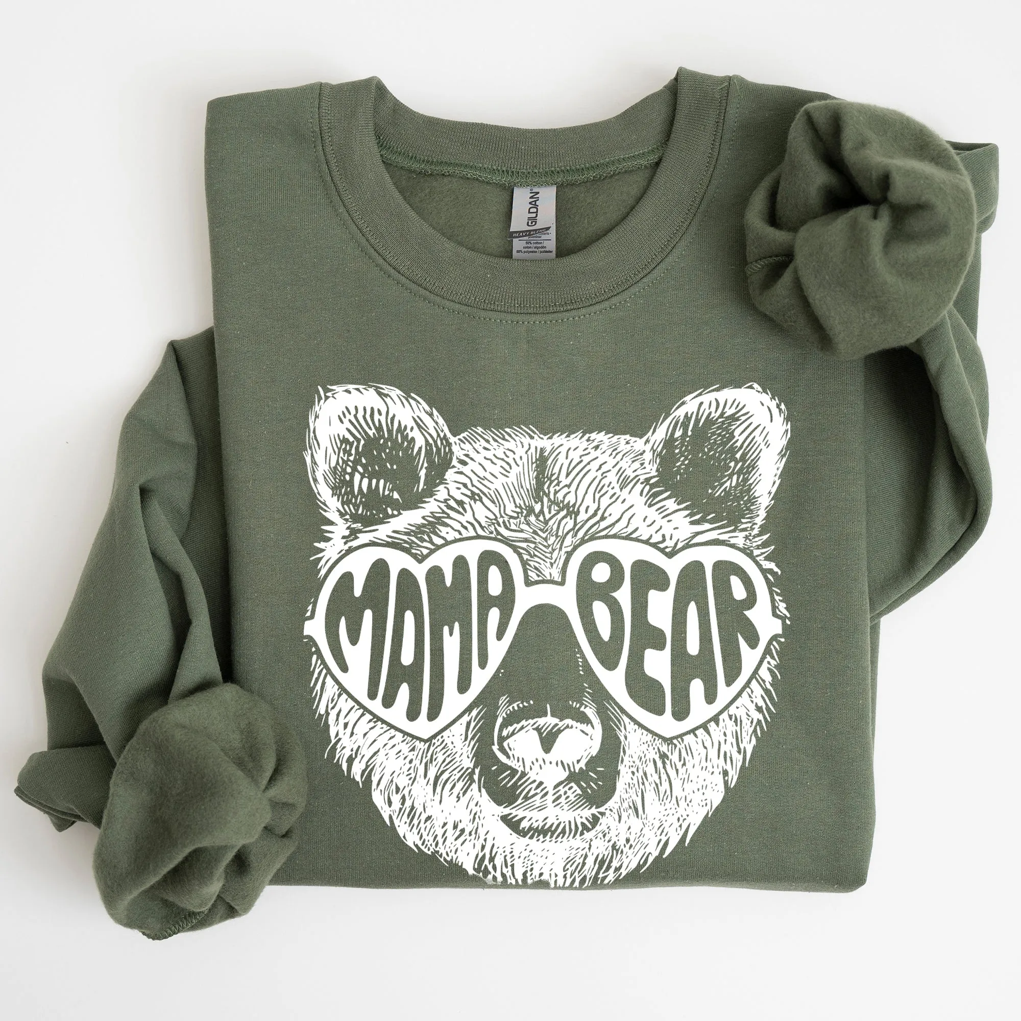 Mama Bear, Mother's Day Sweatshirt sold by Refinery Number One product image thumbnail 5